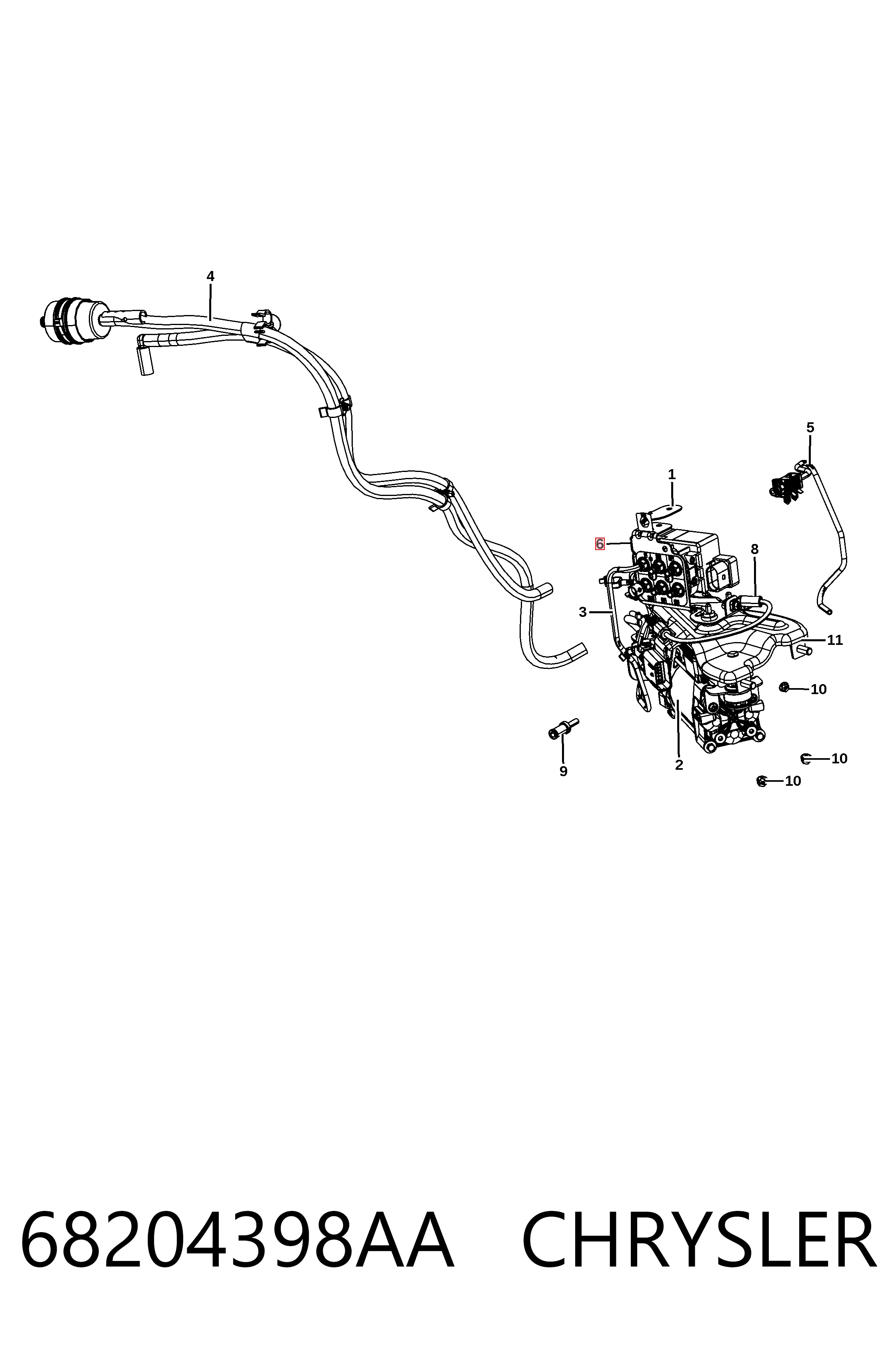 68204398AA Chrysler