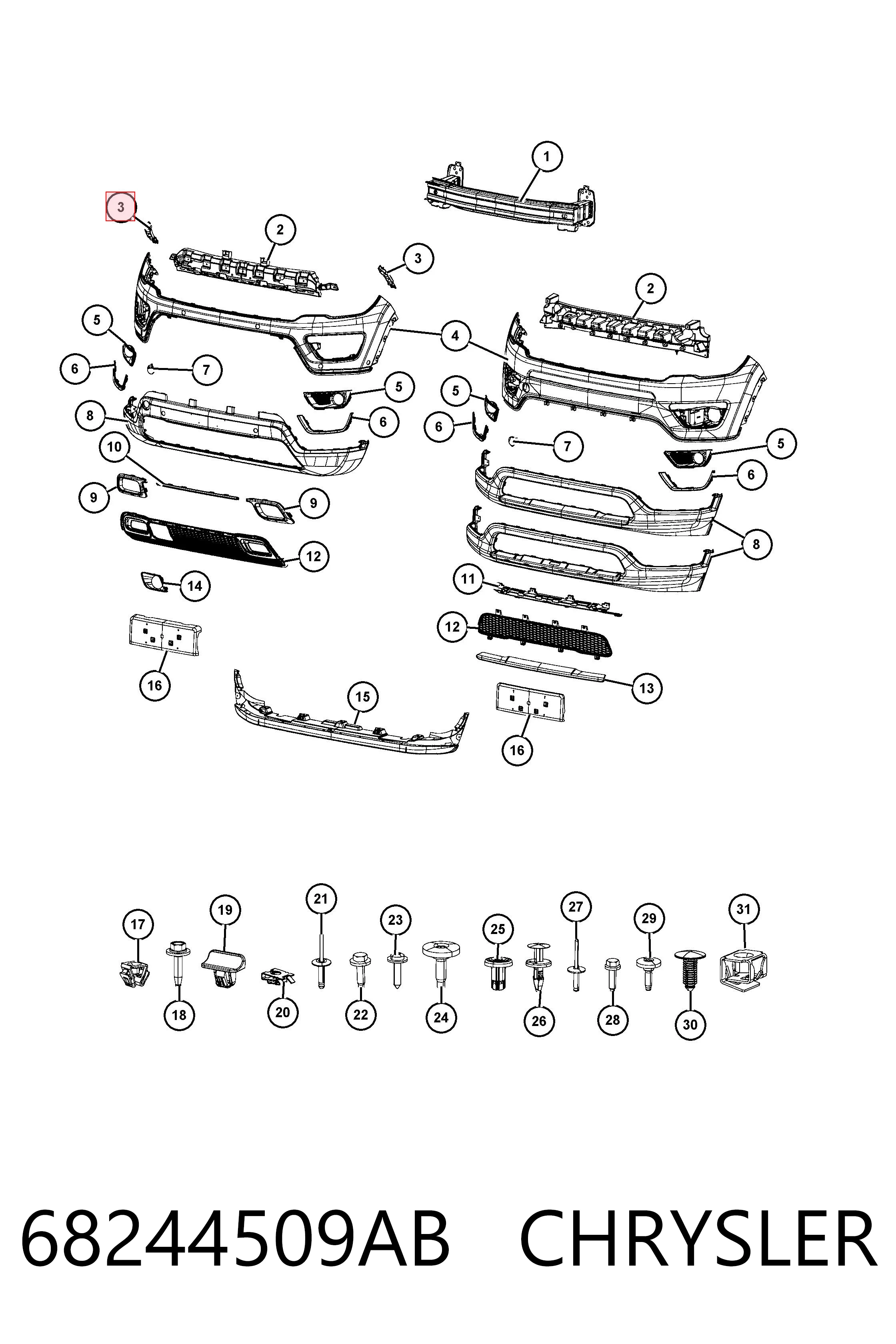 68244509AB Chrysler