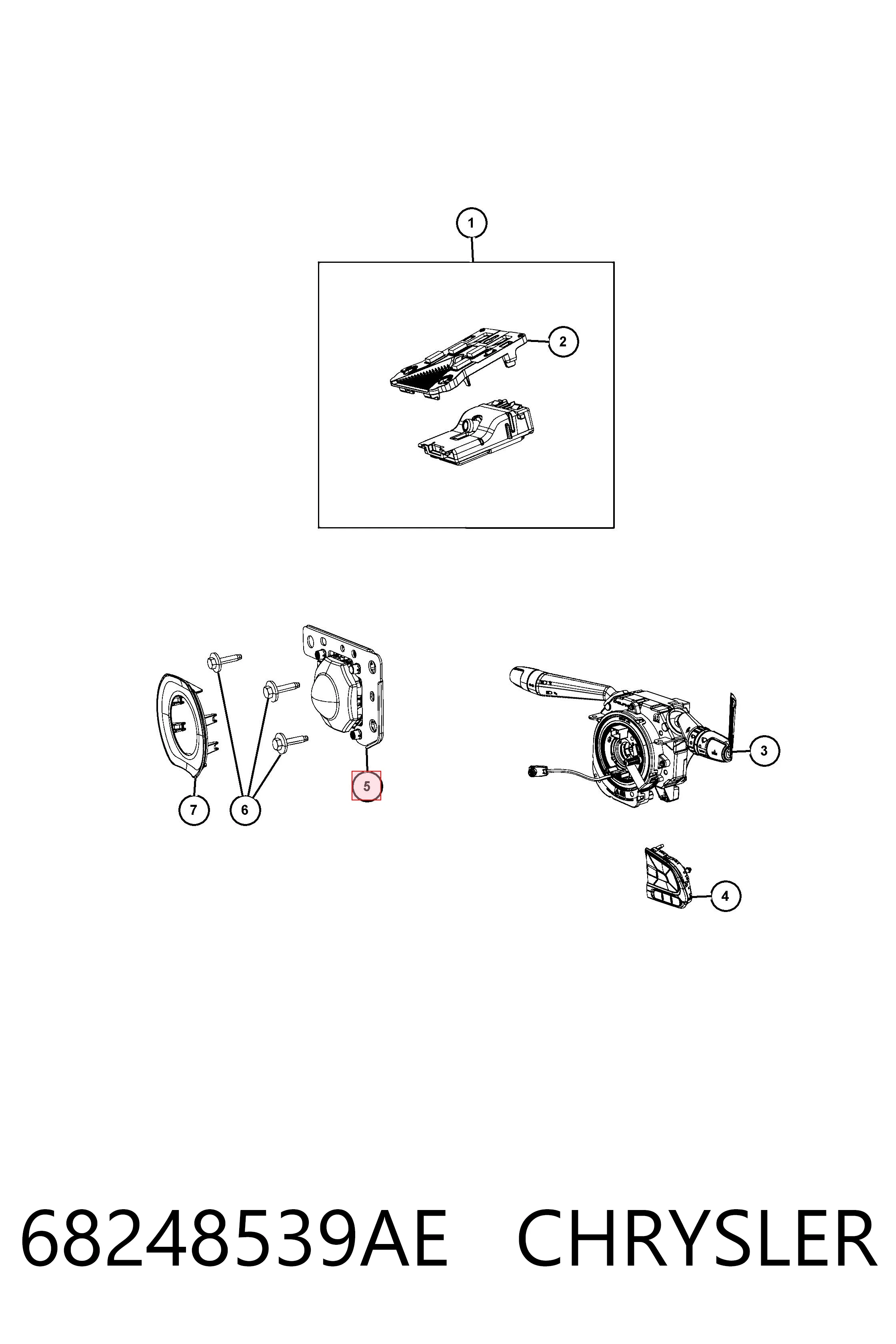 Comprar K68248539AE Fiat/Alfa/Lancia 