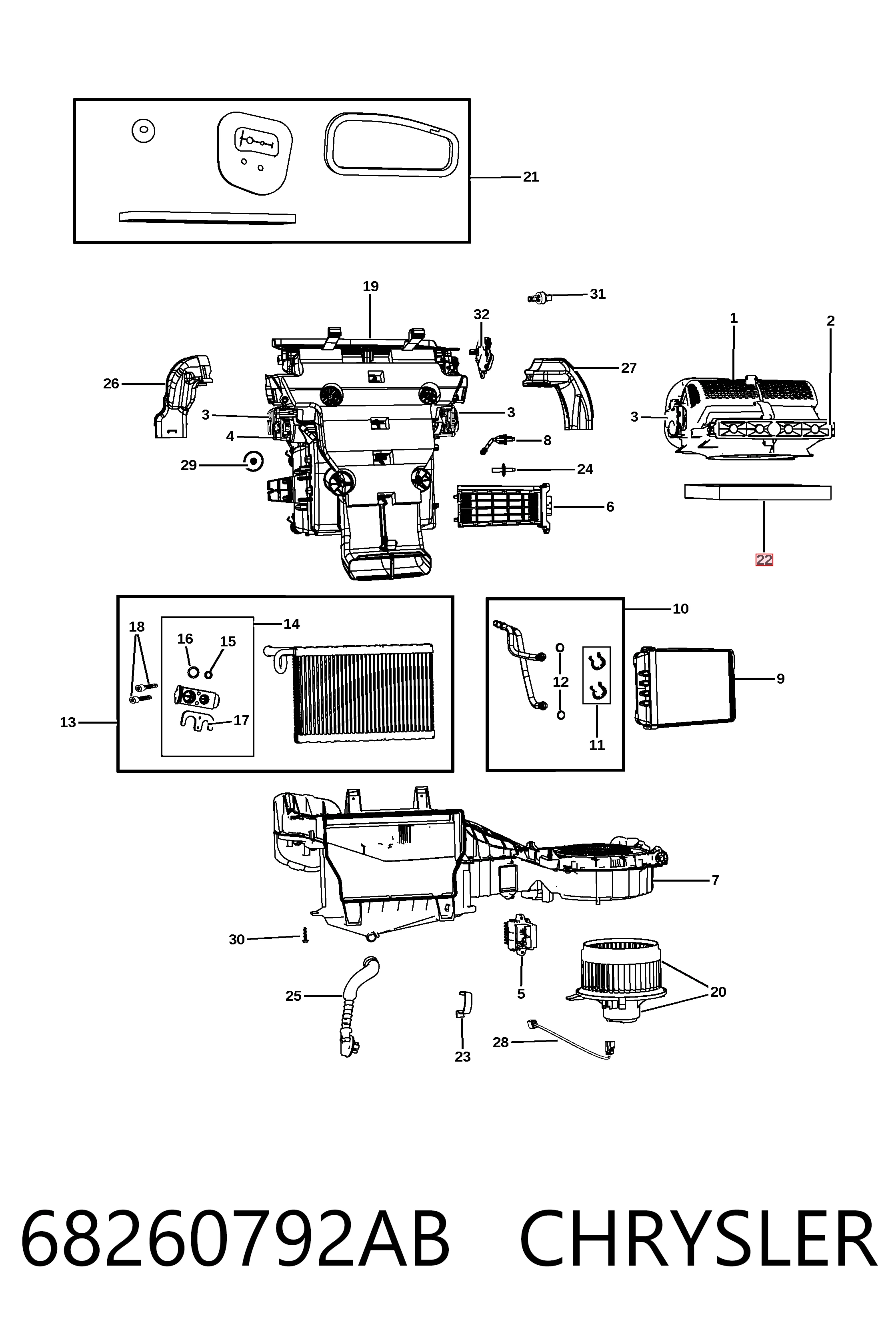 68260792AB Chrysler