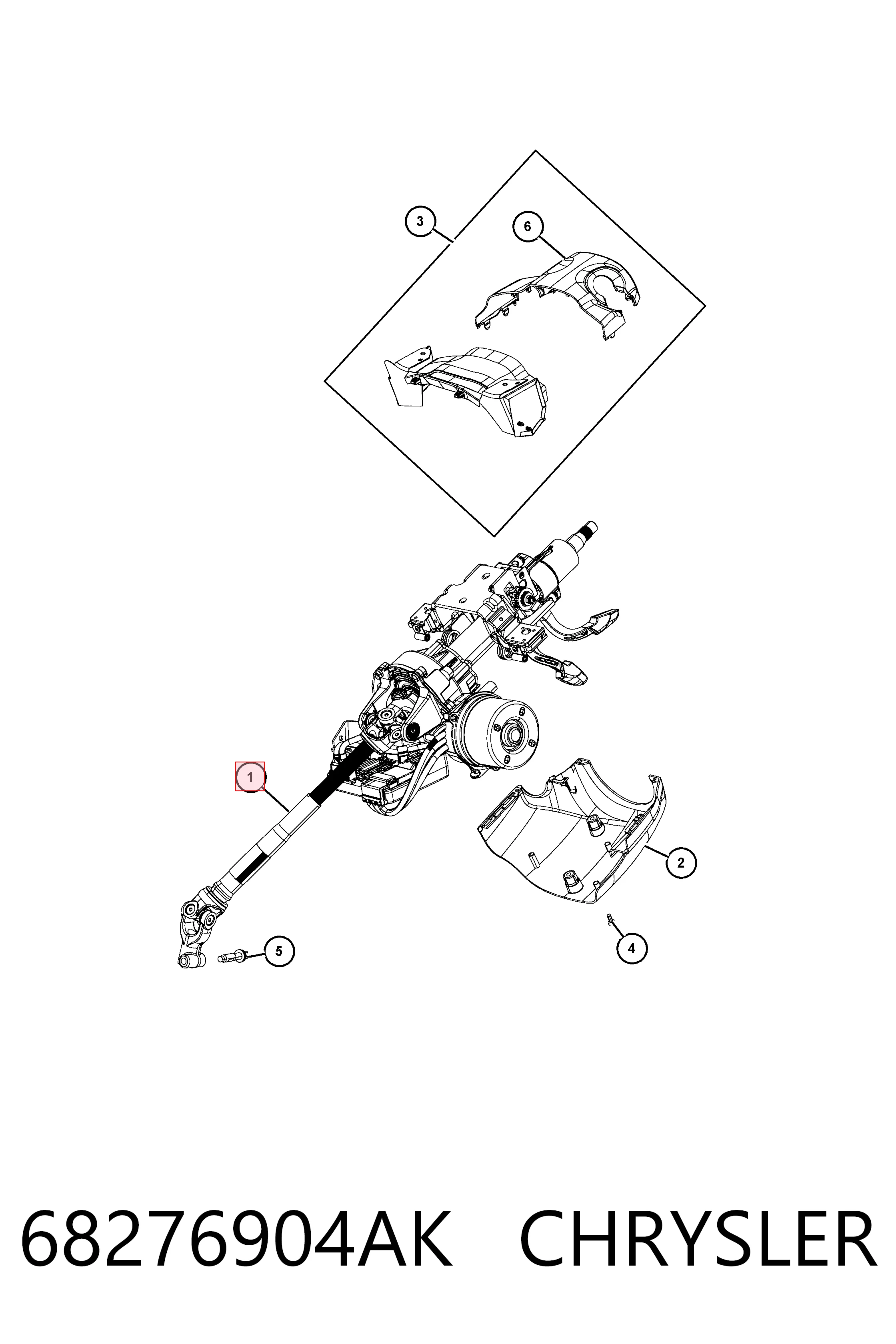 Comprar Columna dirección Jeep Compass  MP