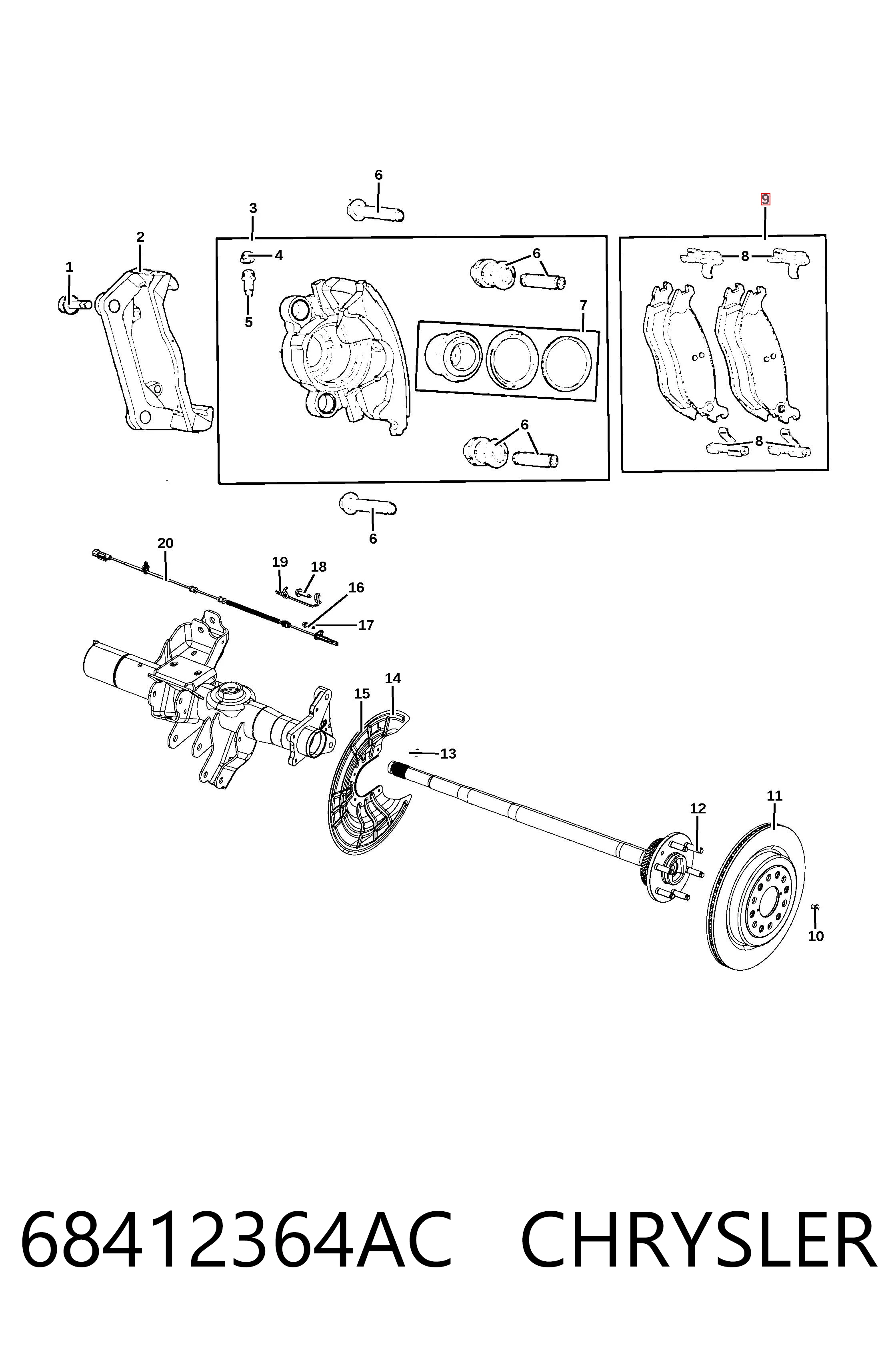 68412364AC Chrysler