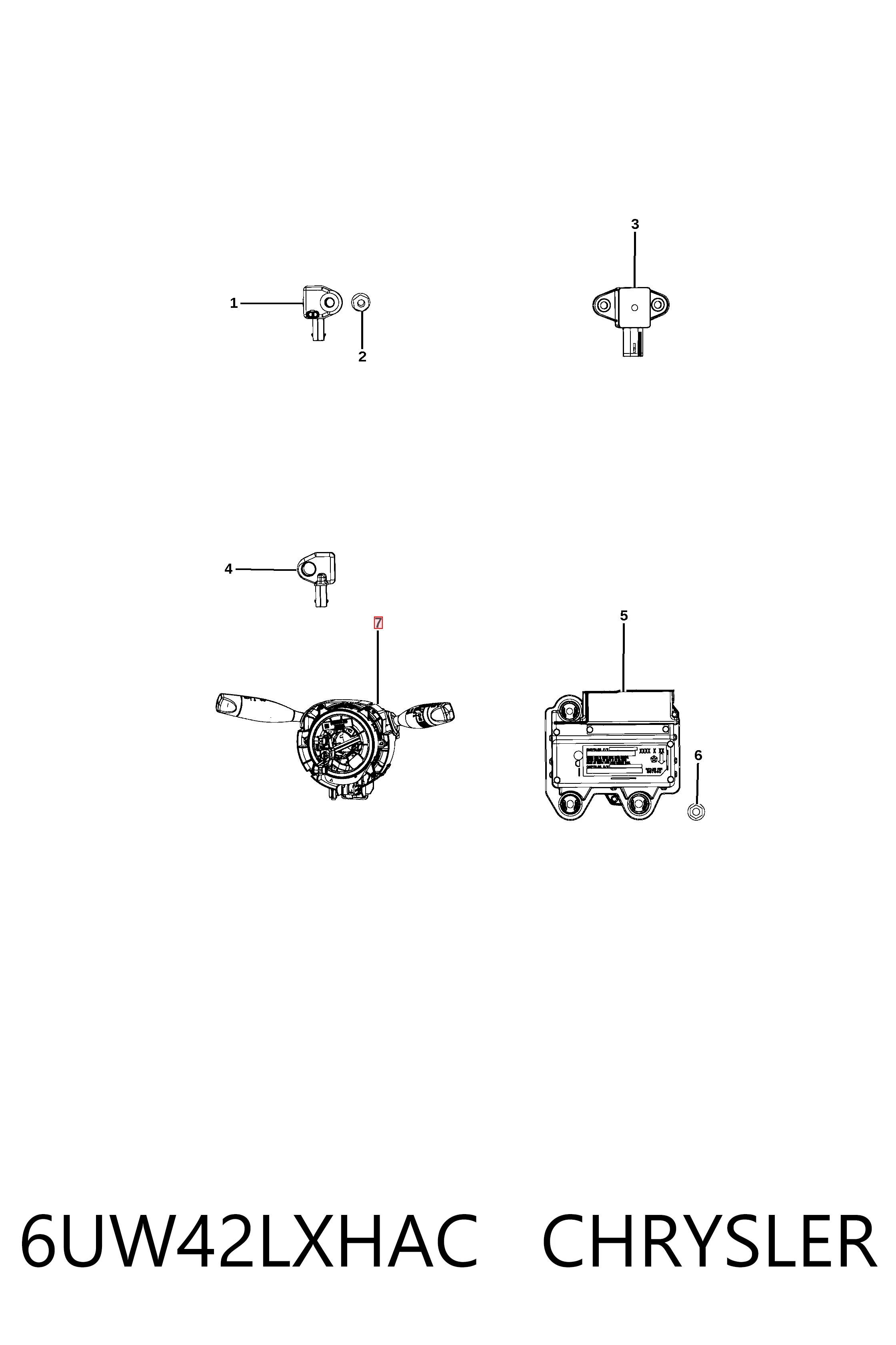 Interruptor de la columna de dirección completo Jeep Compass SUV (MP) (2016 - 2025) precio, desde 122,72 EUR