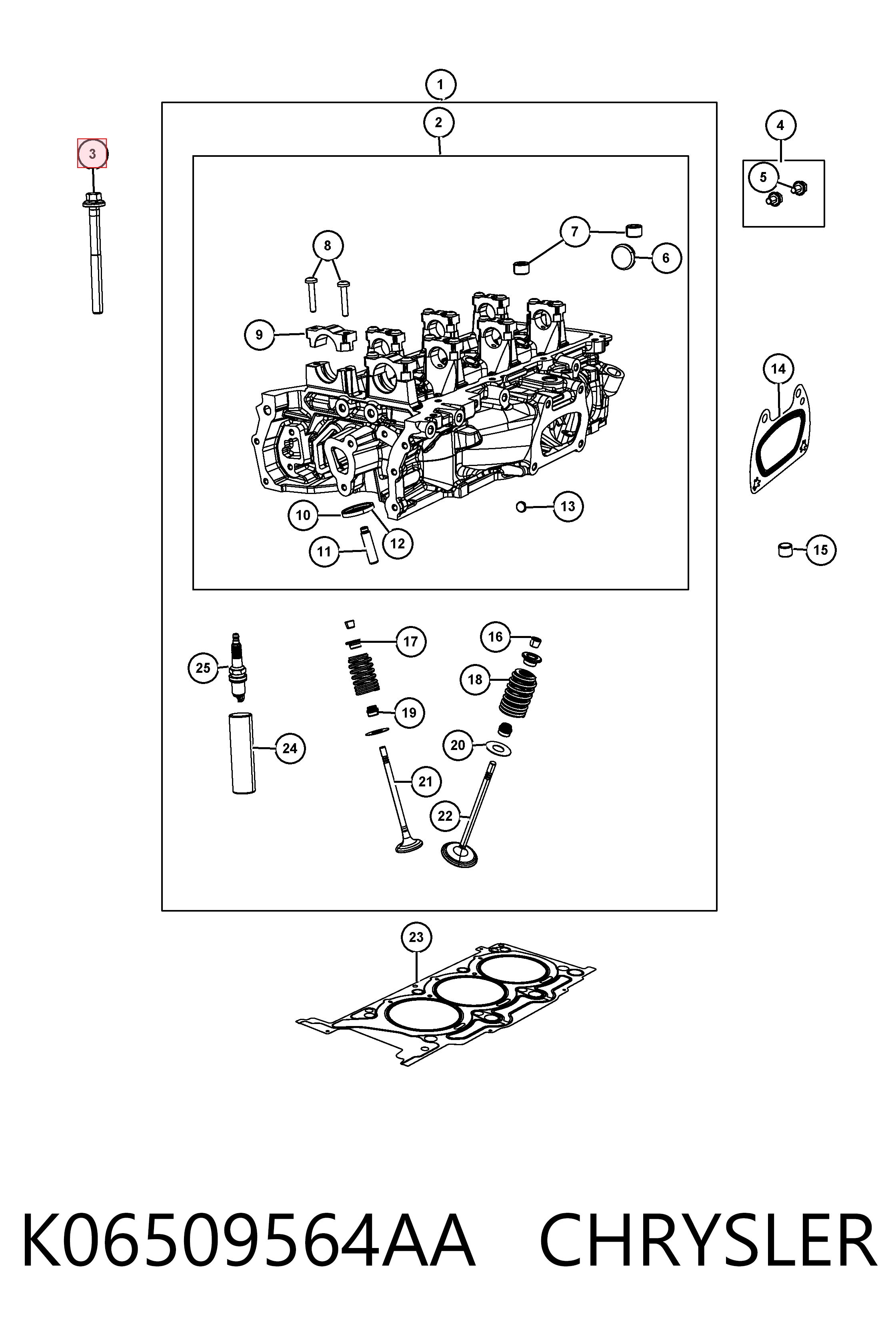 Juego tornillos culata Jeep Wrangler SUV (JL) (2017 - 2026) precio, desde 18,94 EUR