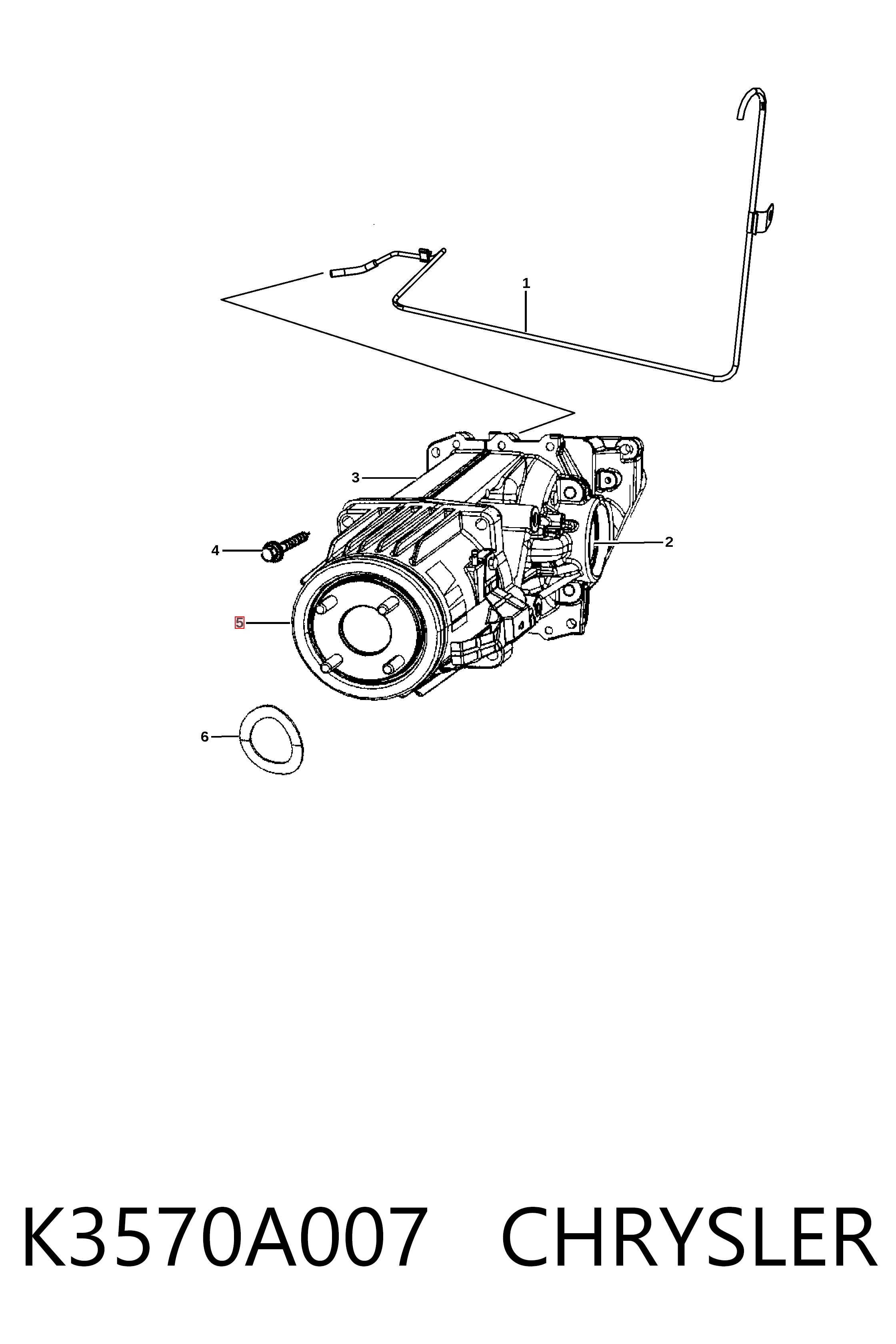 Comprar K3570A007 Fiat/Alfa/Lancia Acoplamiento viscoso de la caja de transferencia