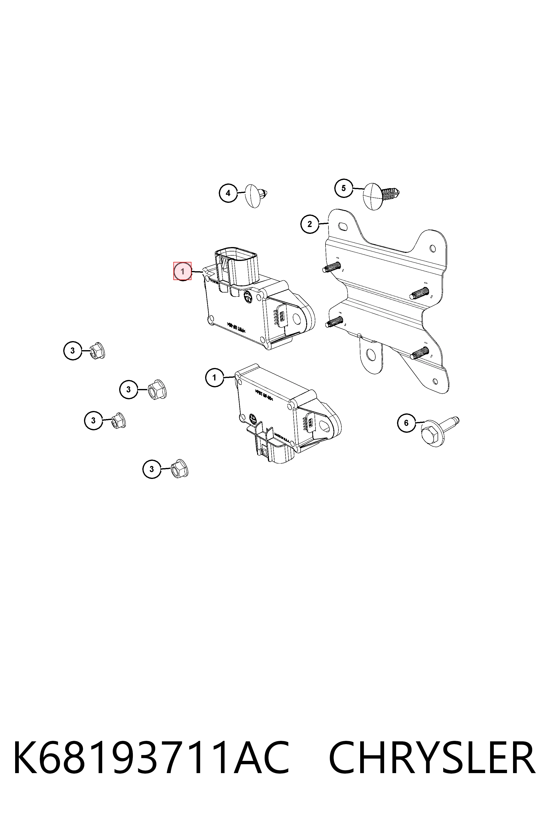 Módulo de control del motor de la bomba de combustible Fiat/Alfa/Lancia 68193711AC precio, desde 177,14 EUR