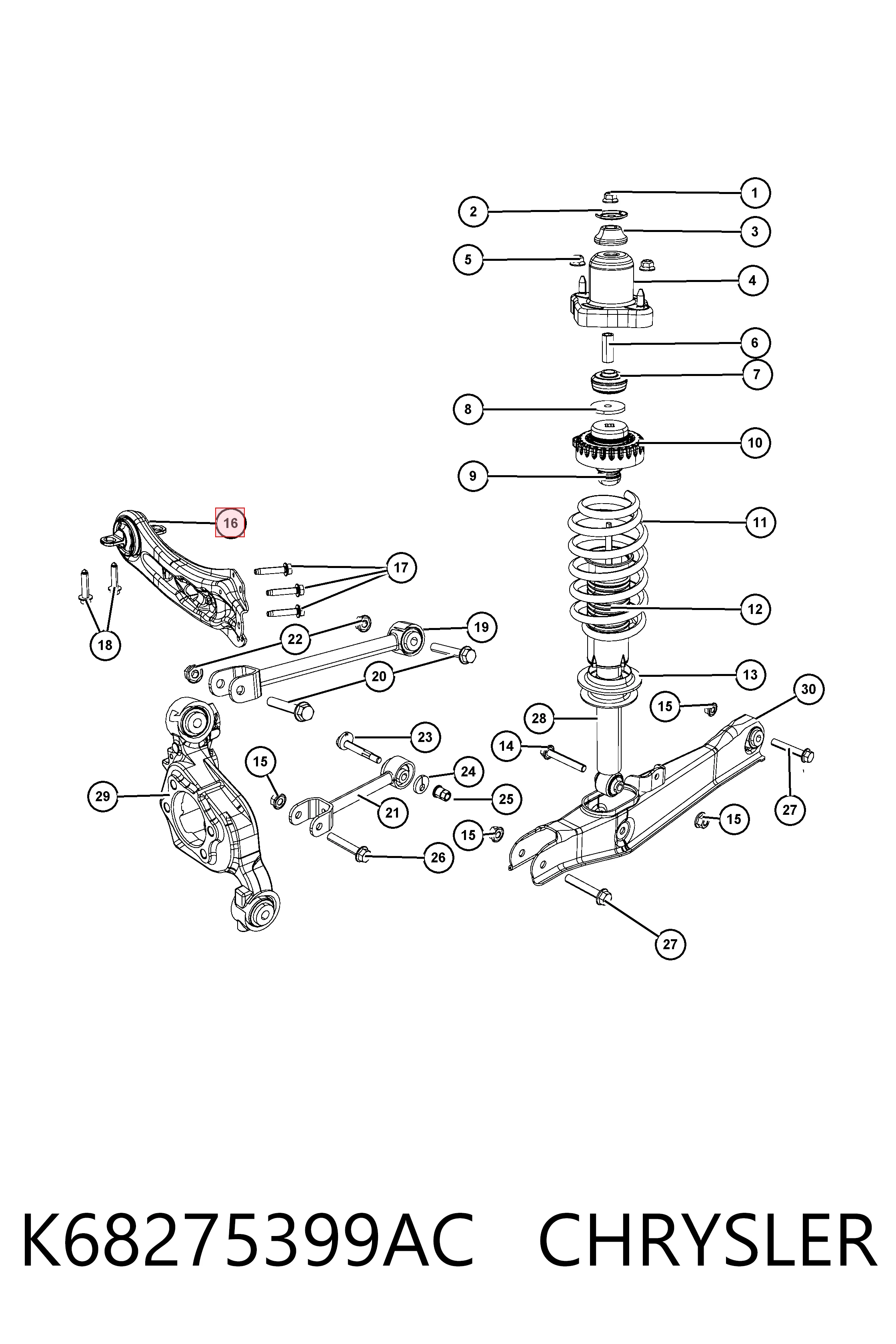 K68275399AC Chrysler