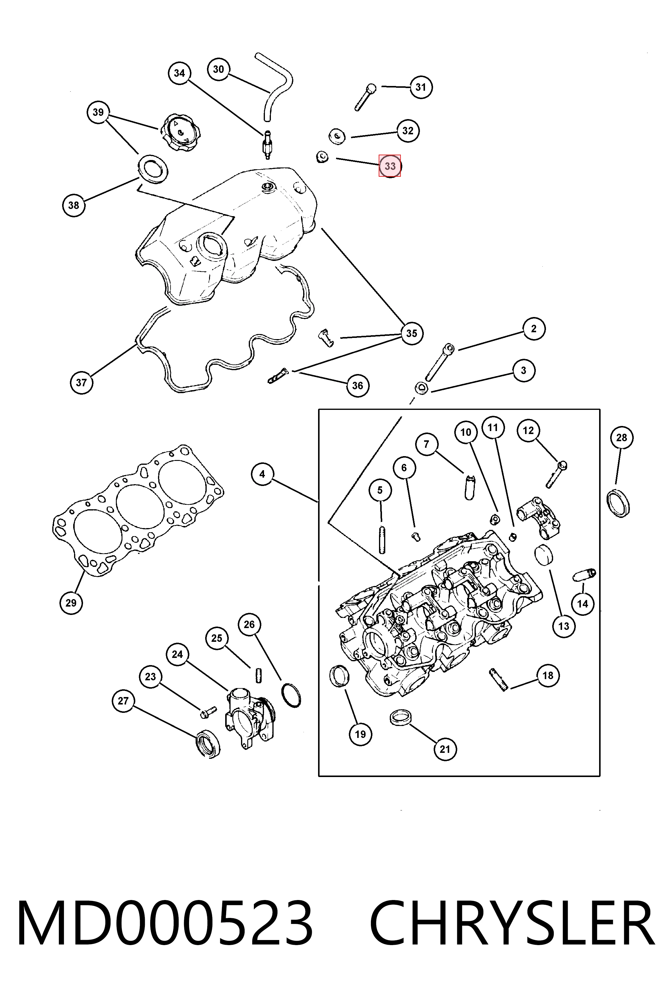MD000523 Chrysler