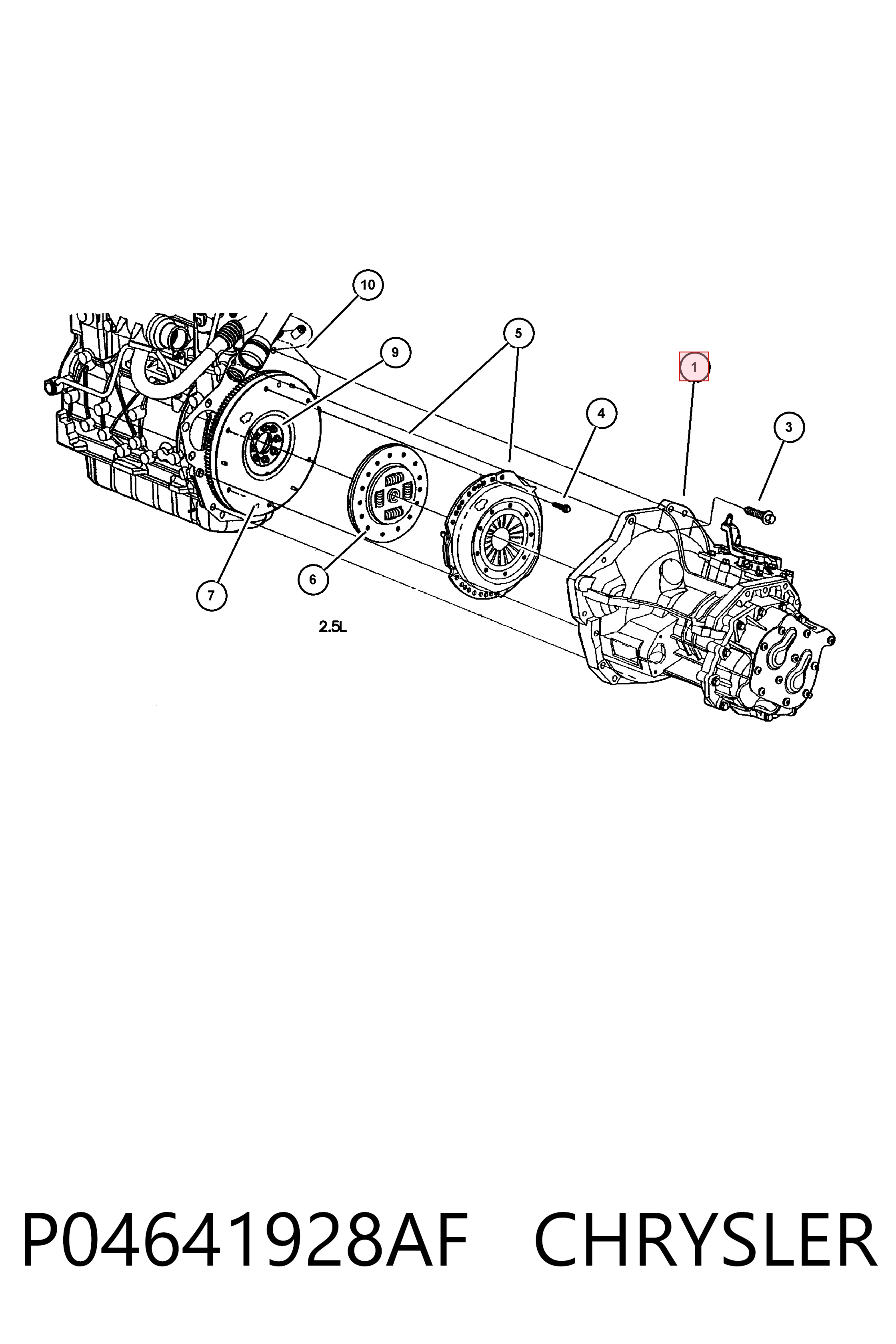 Transimisión manual para Chrysler Voyager III RG, RS