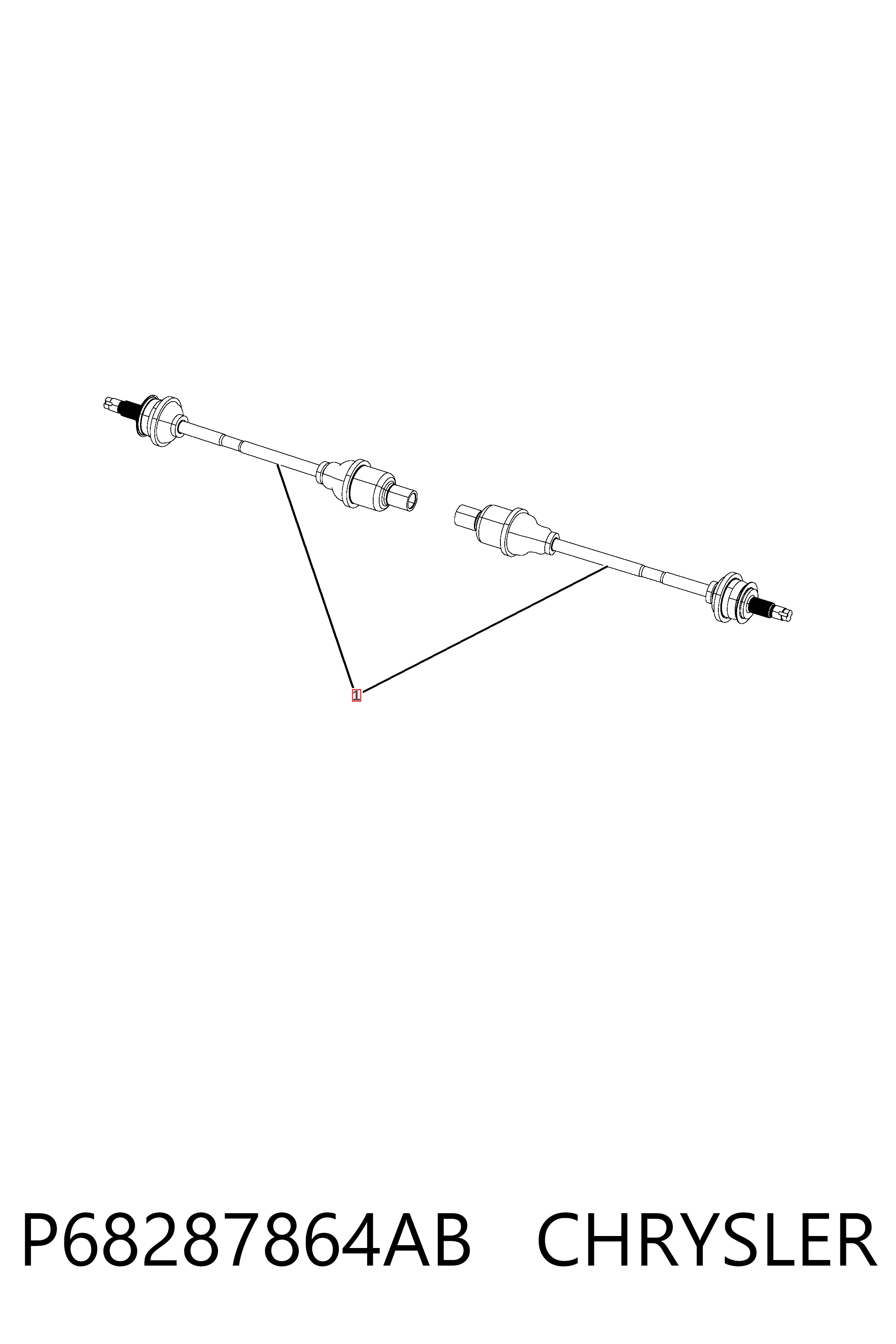 Semieje trasero para Jeep Compass  MP