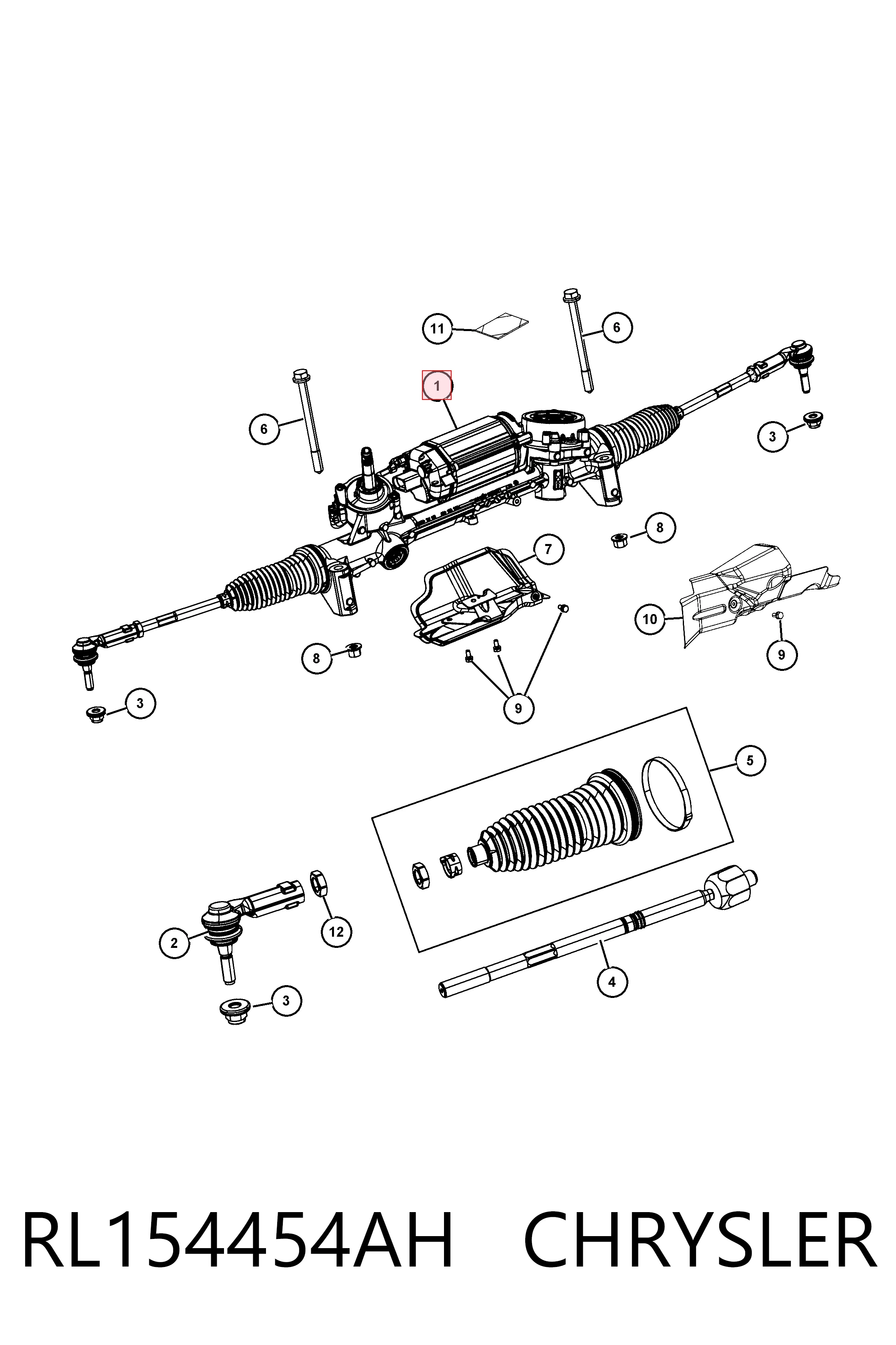 Engranaje de dirección Fiat/Alfa/Lancia K68369262AA precio, desde 3580,18 EUR