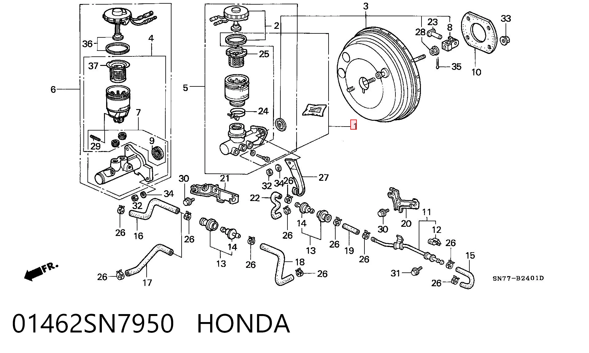 01462SN7950 Honda