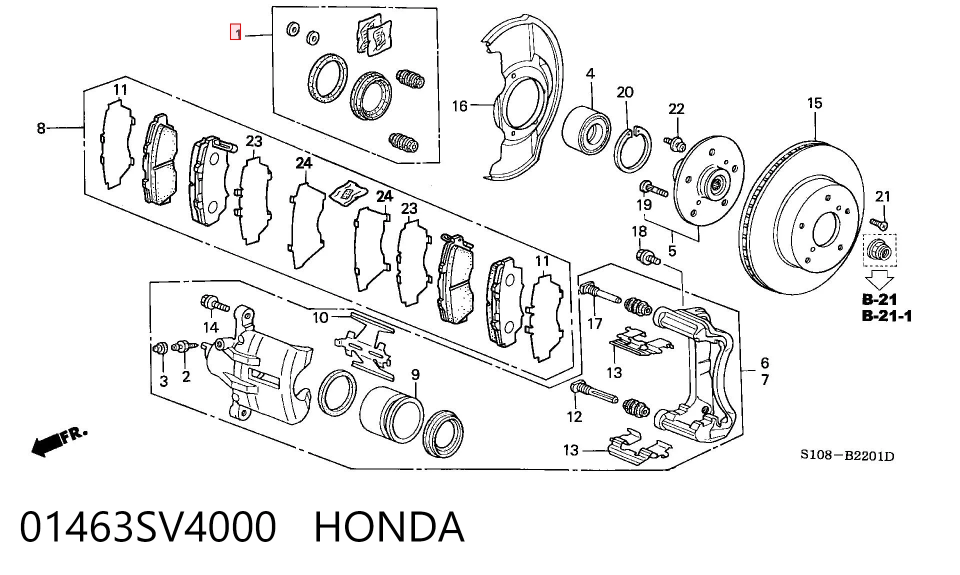 01463SV4000 Honda
