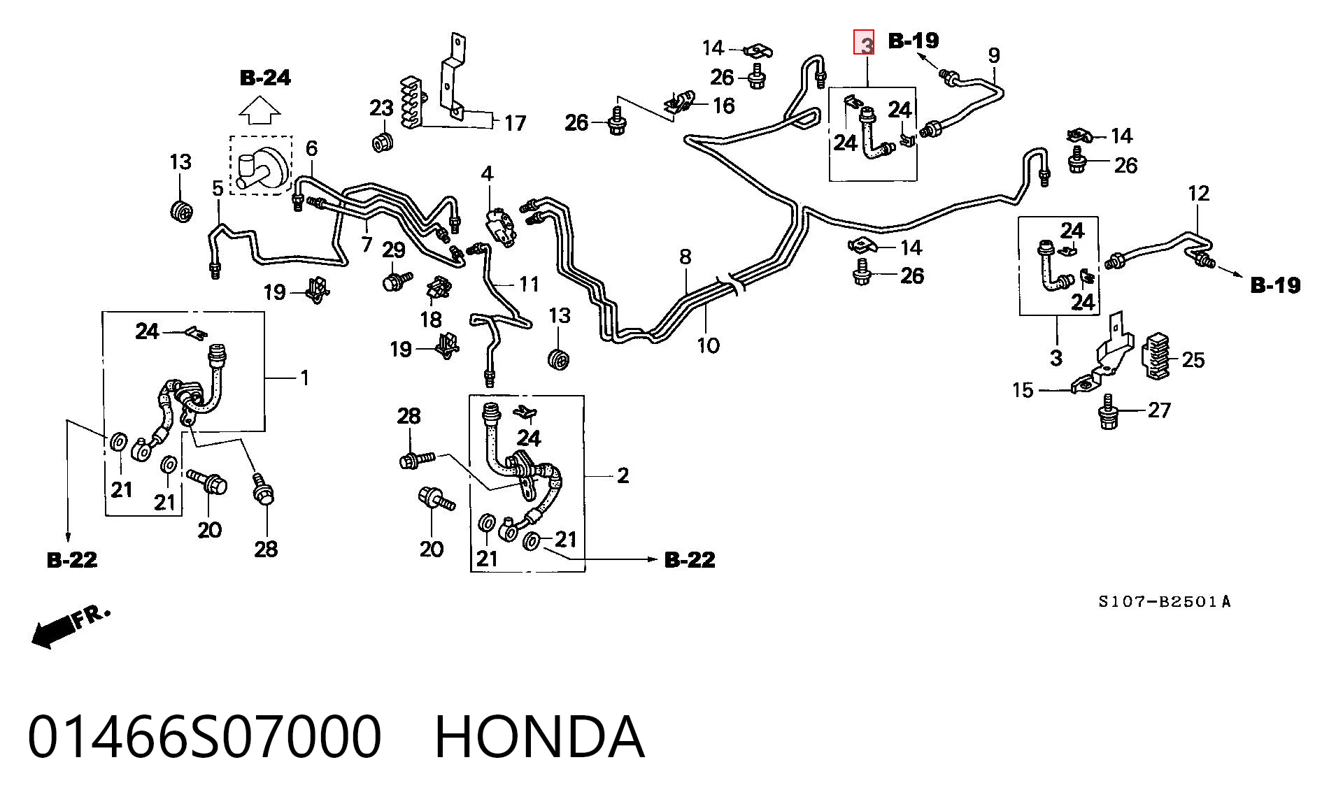 01466S07000 Honda