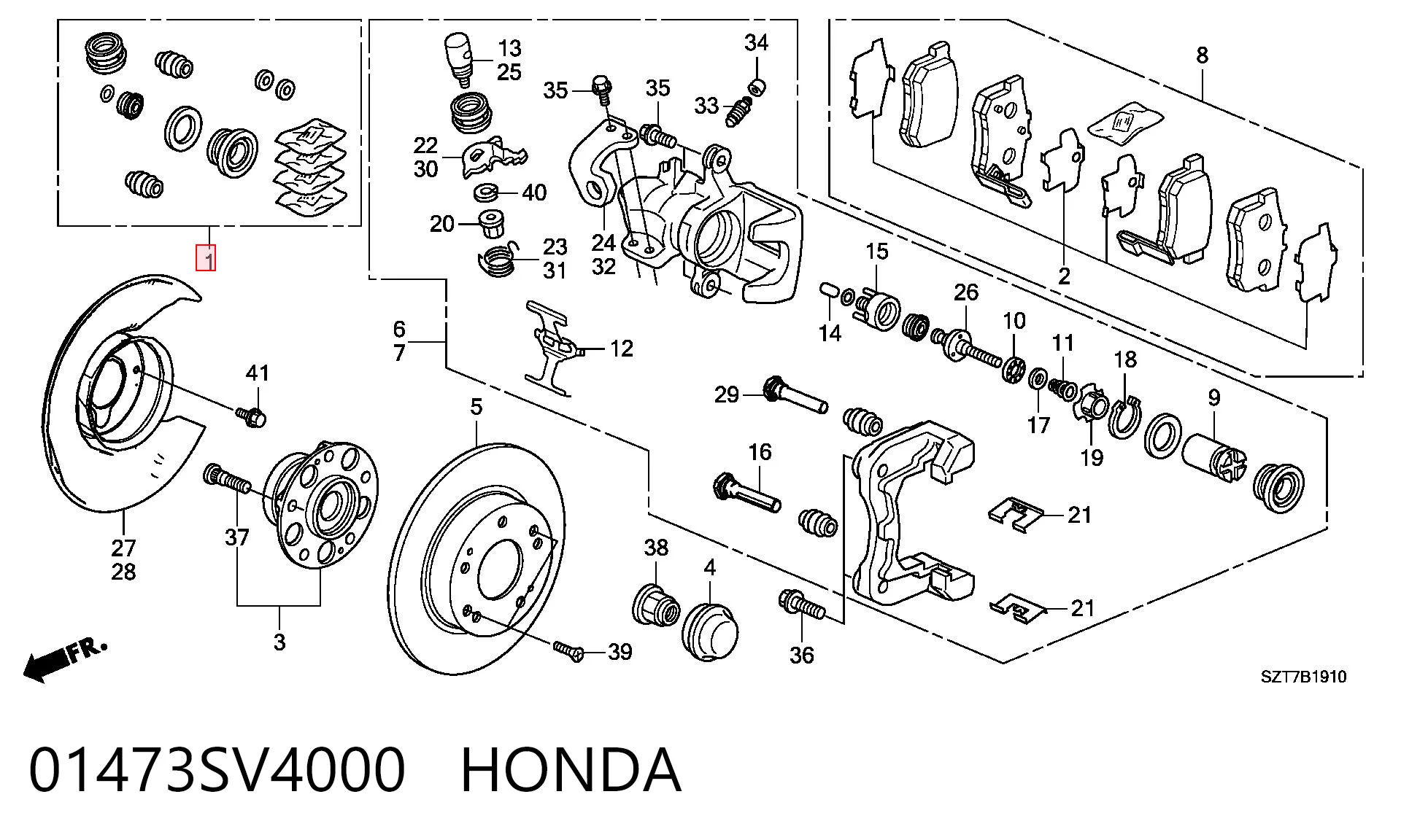 01473SV4000 Honda