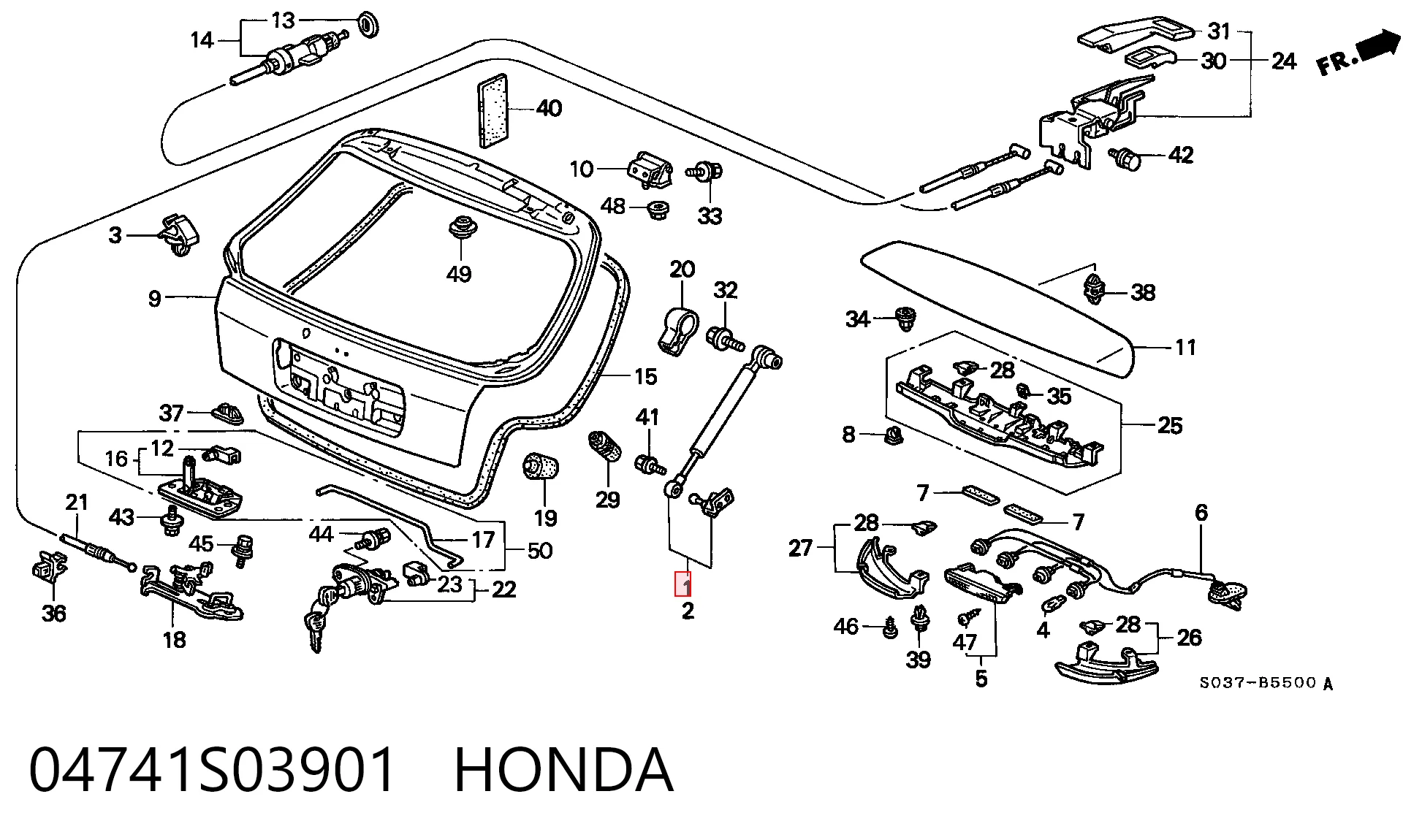 04741S03901 Honda