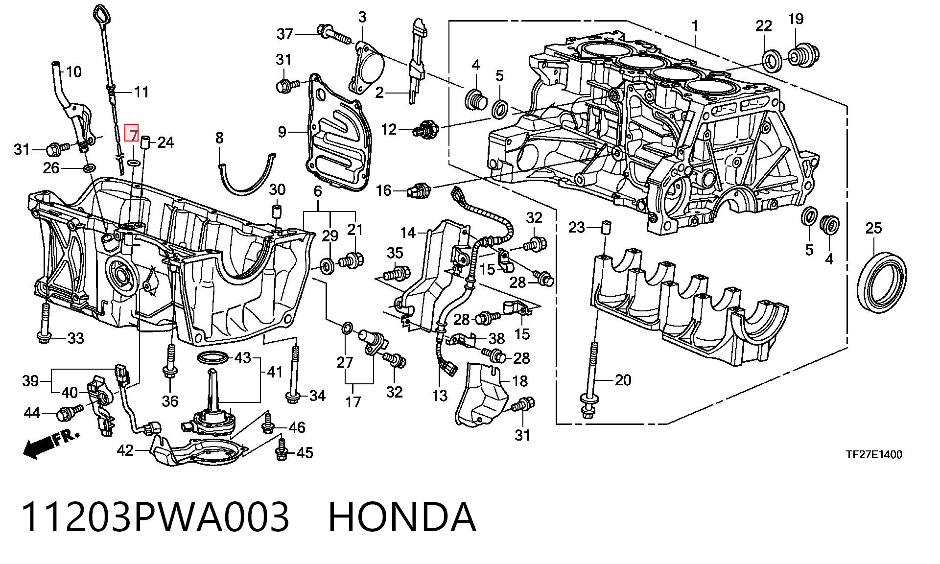 11203PWA003 Honda
