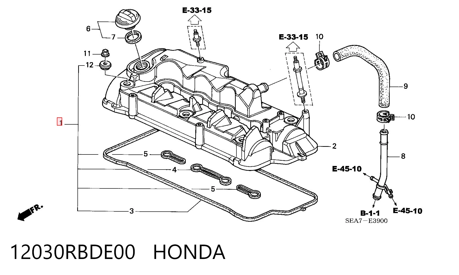 12030RBDE00 Honda
