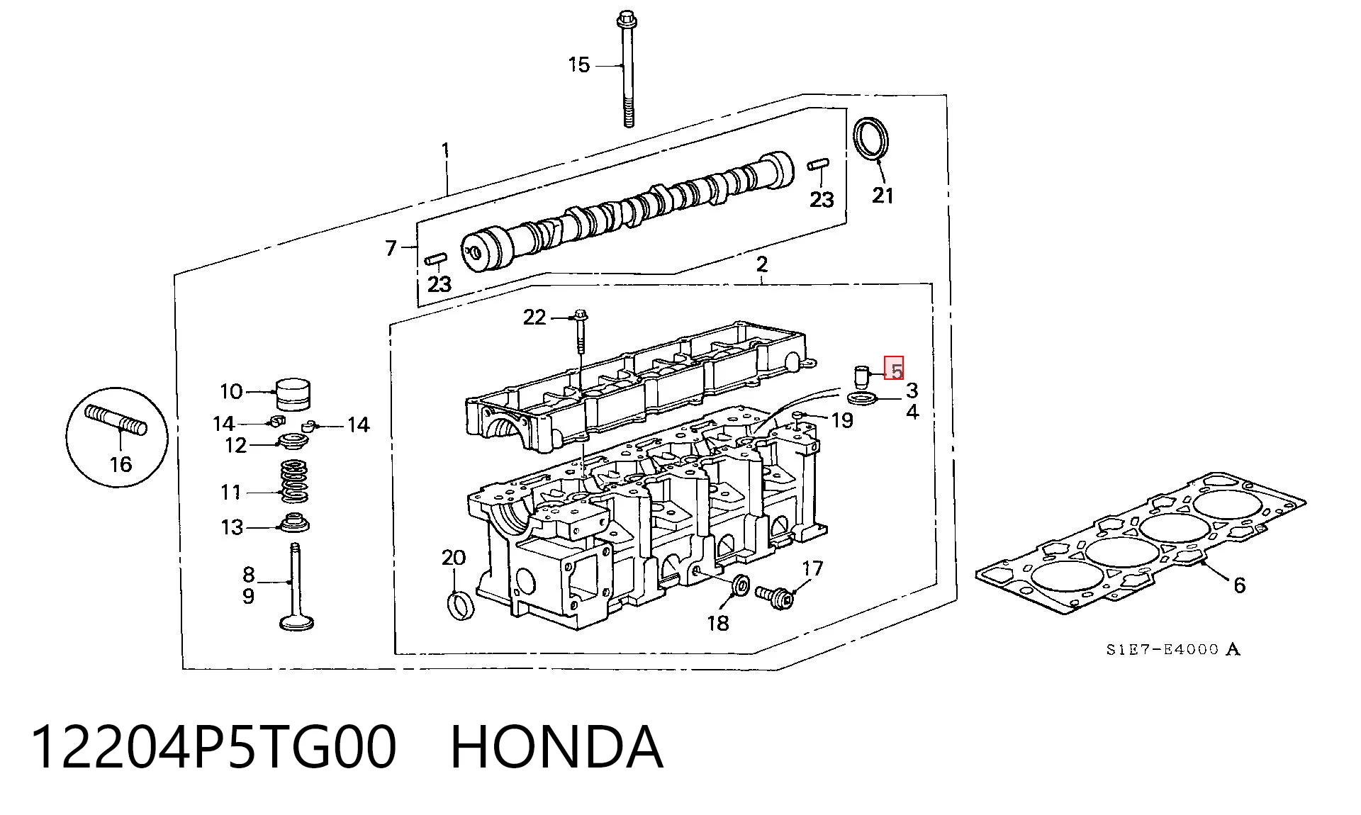 Comprar Guía de válvula Honda Accord VI CG a bajo precio