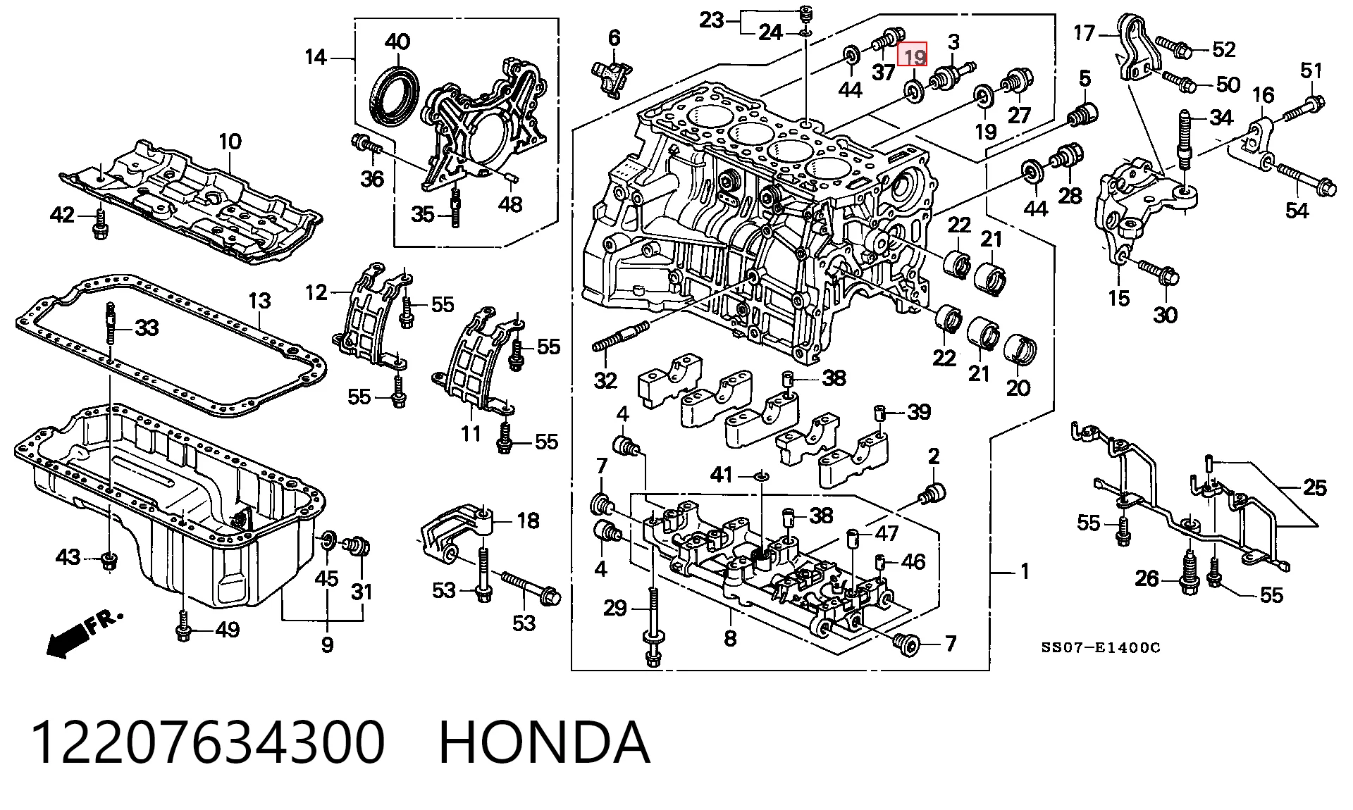12207634300 Honda