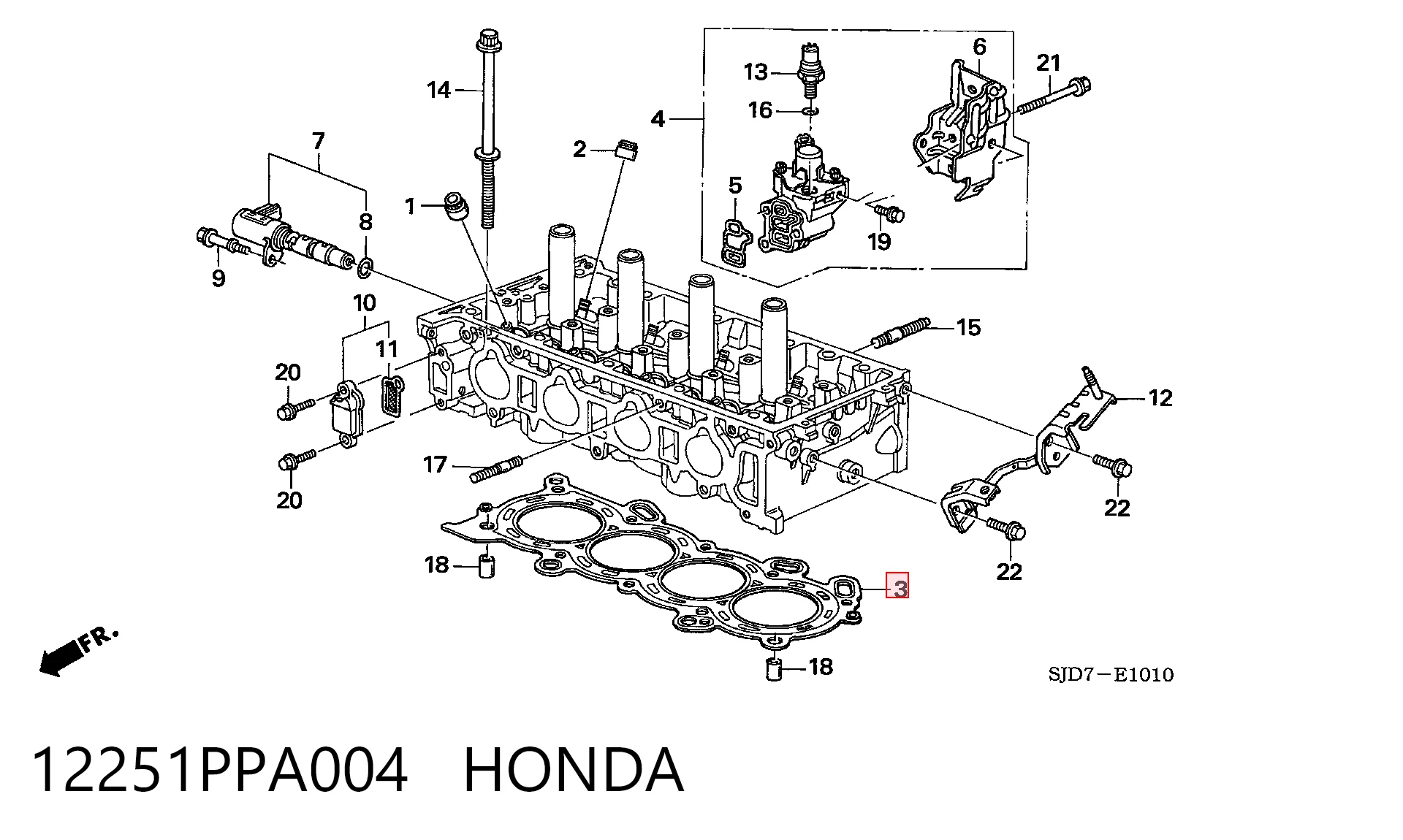 Juntas de culata Honda Accord VII sedán (CL, CM) (2003 - 2008) precio, desde 26,79 EUR
