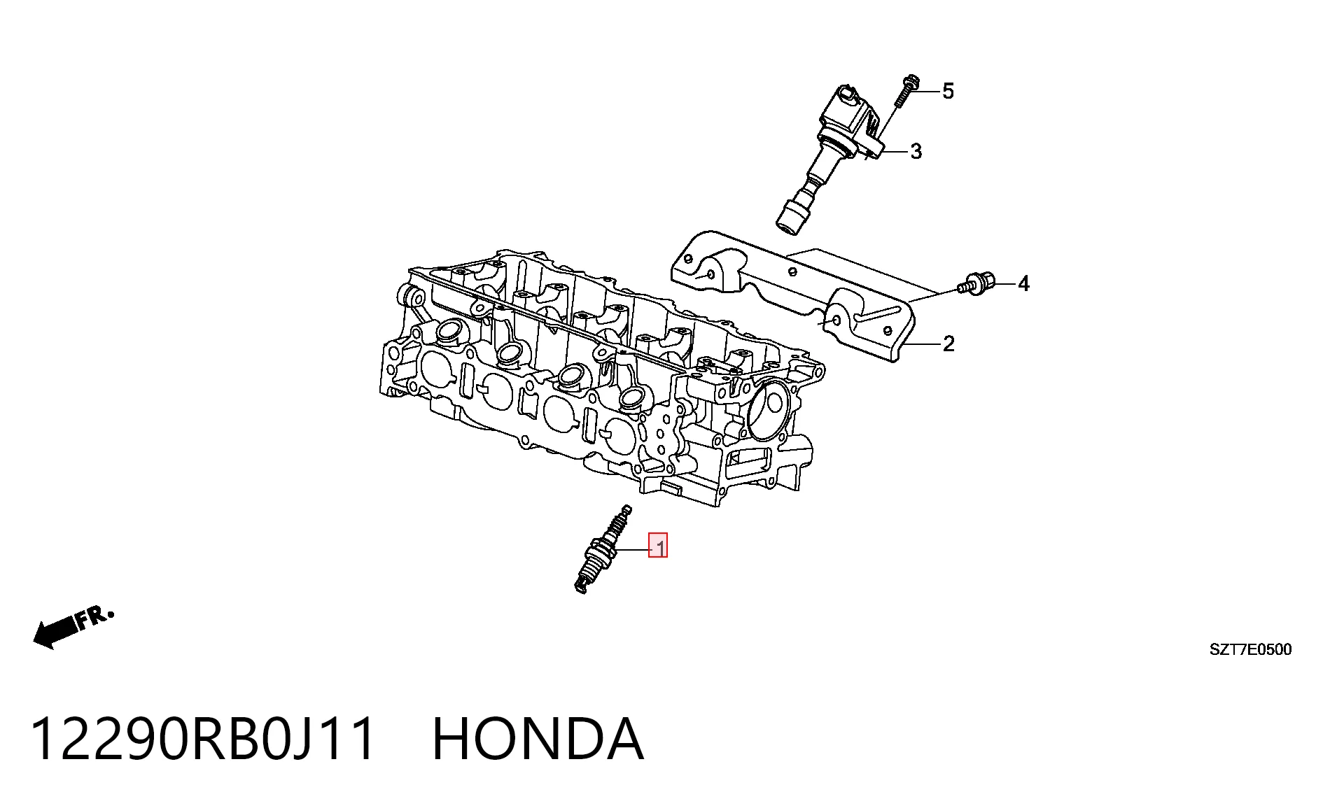 12290RB0J11 Honda