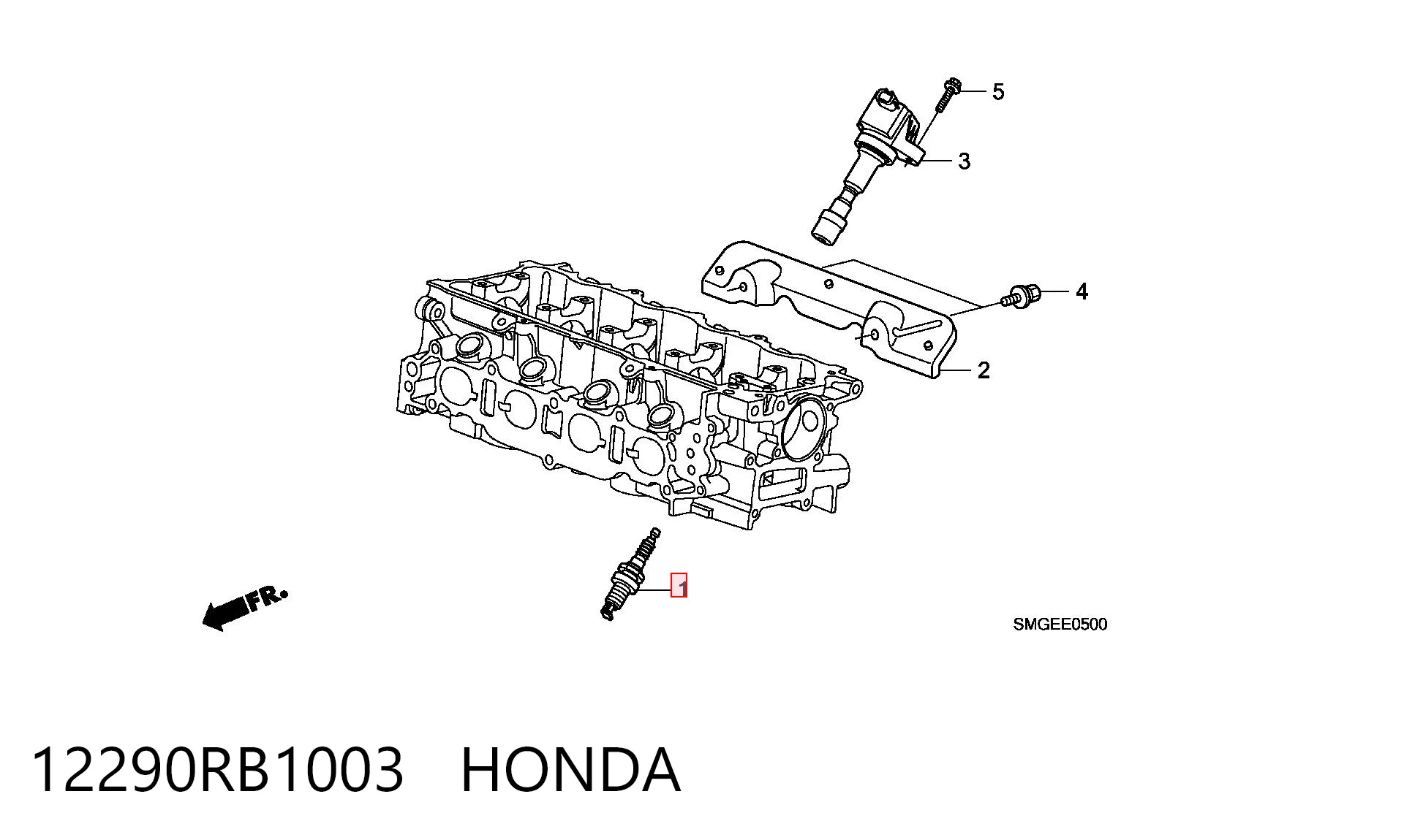 12290RB1003 Honda Bujía de ignición