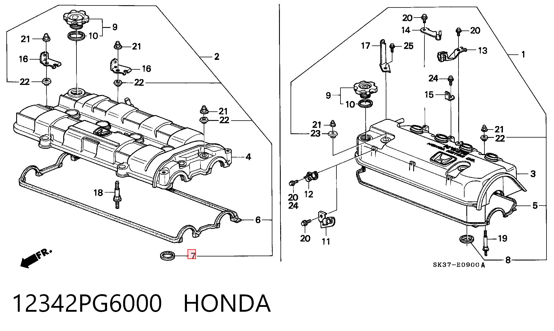 12342PG6000 HONDA