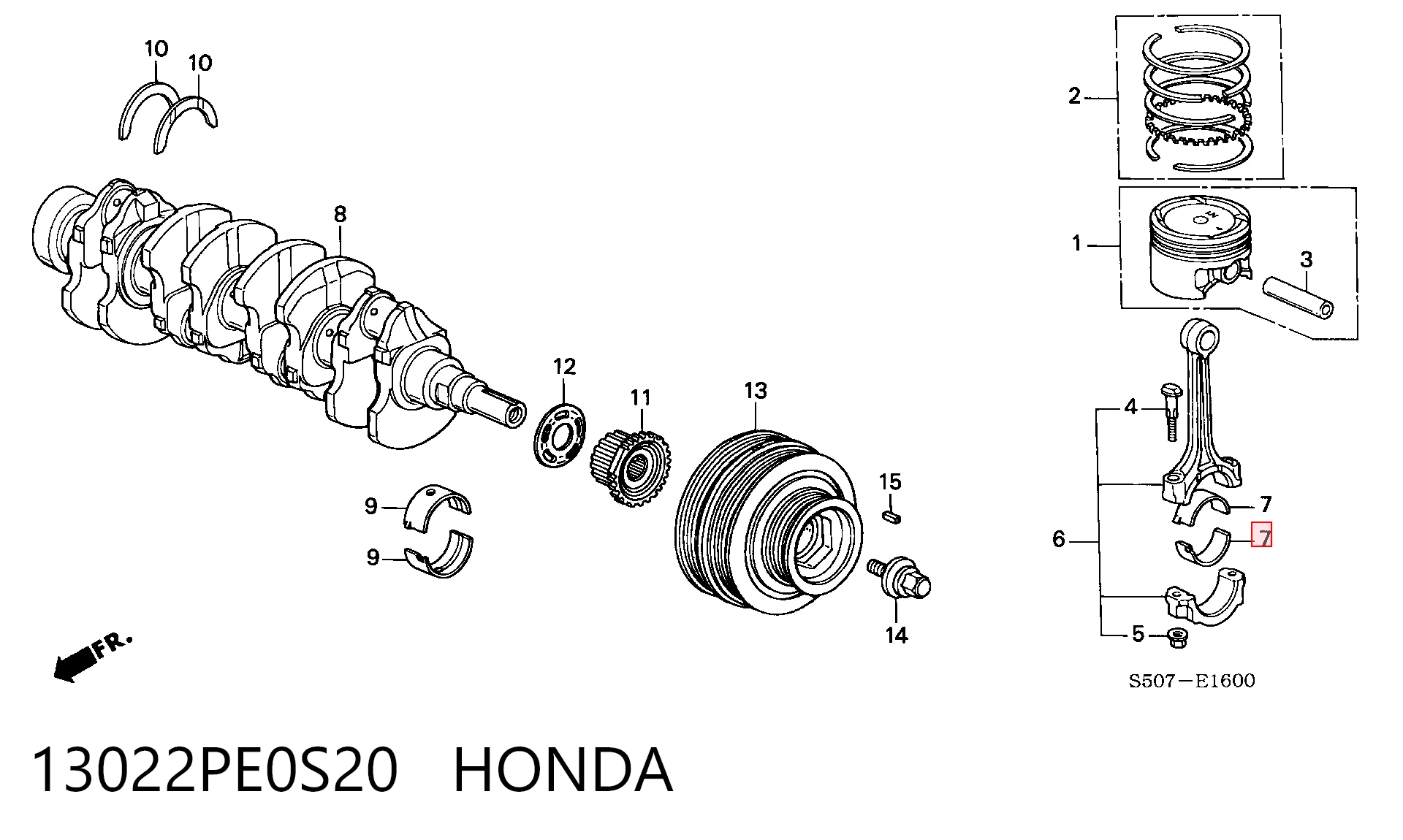 13022PE0S20 Honda