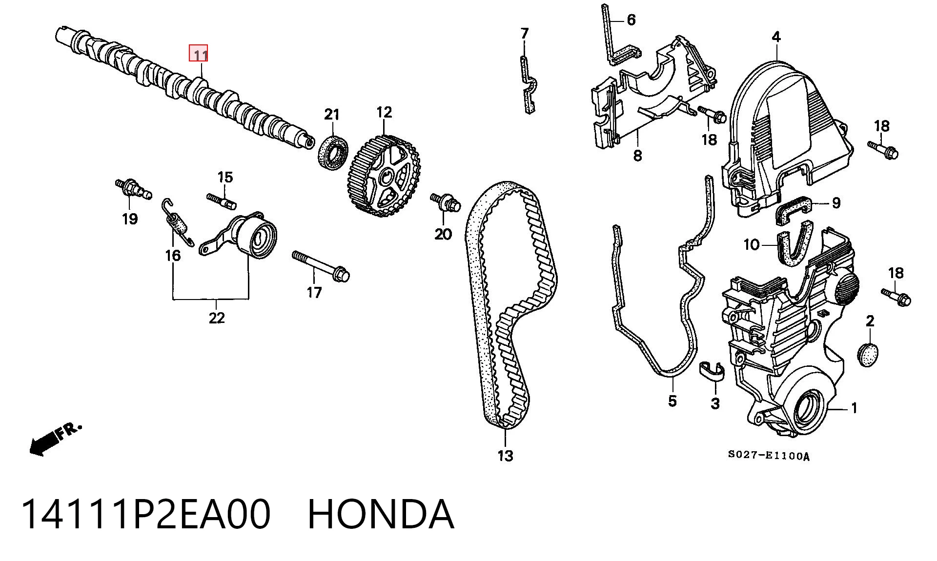 Árboles de levas para Honda HR-V GH