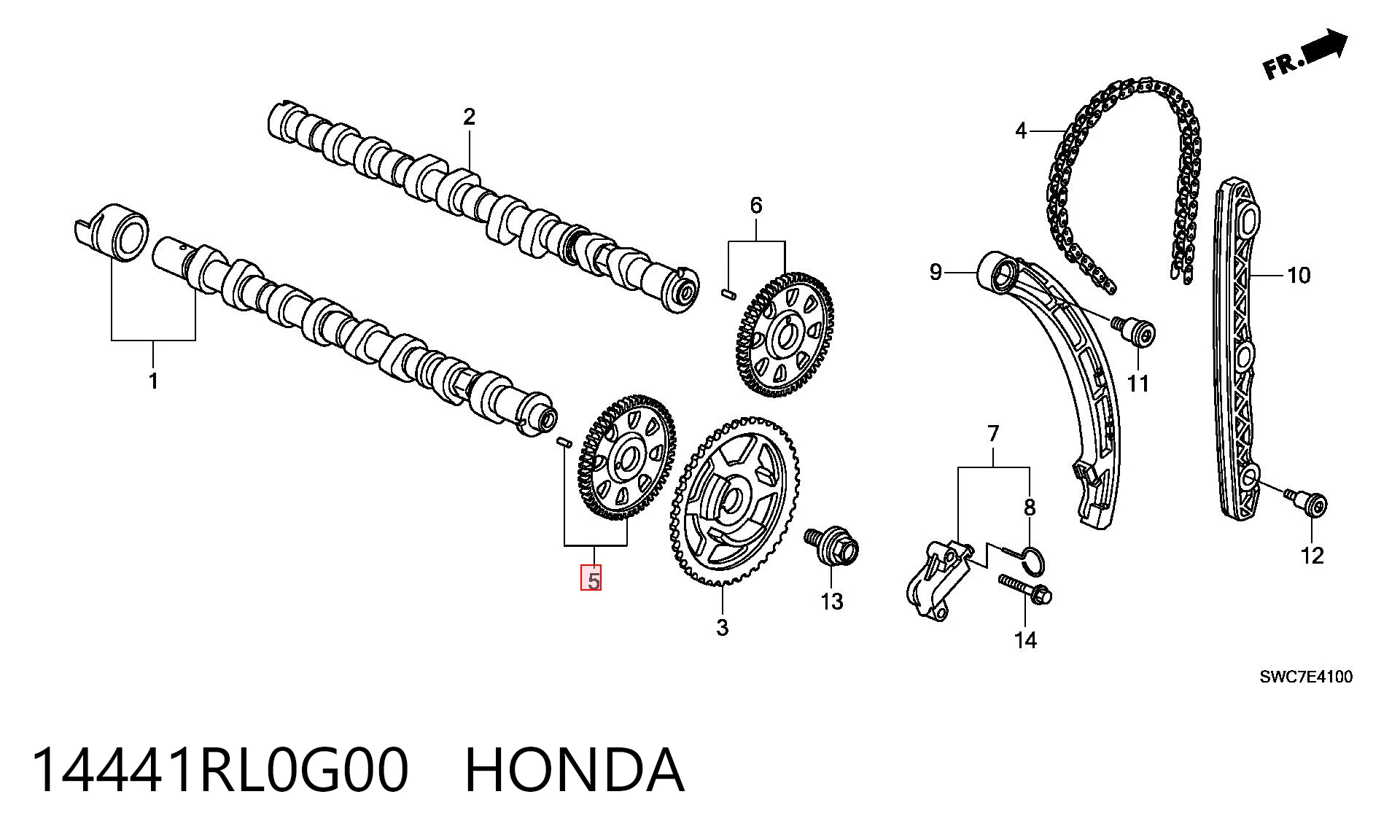 14441RL0G00 Honda