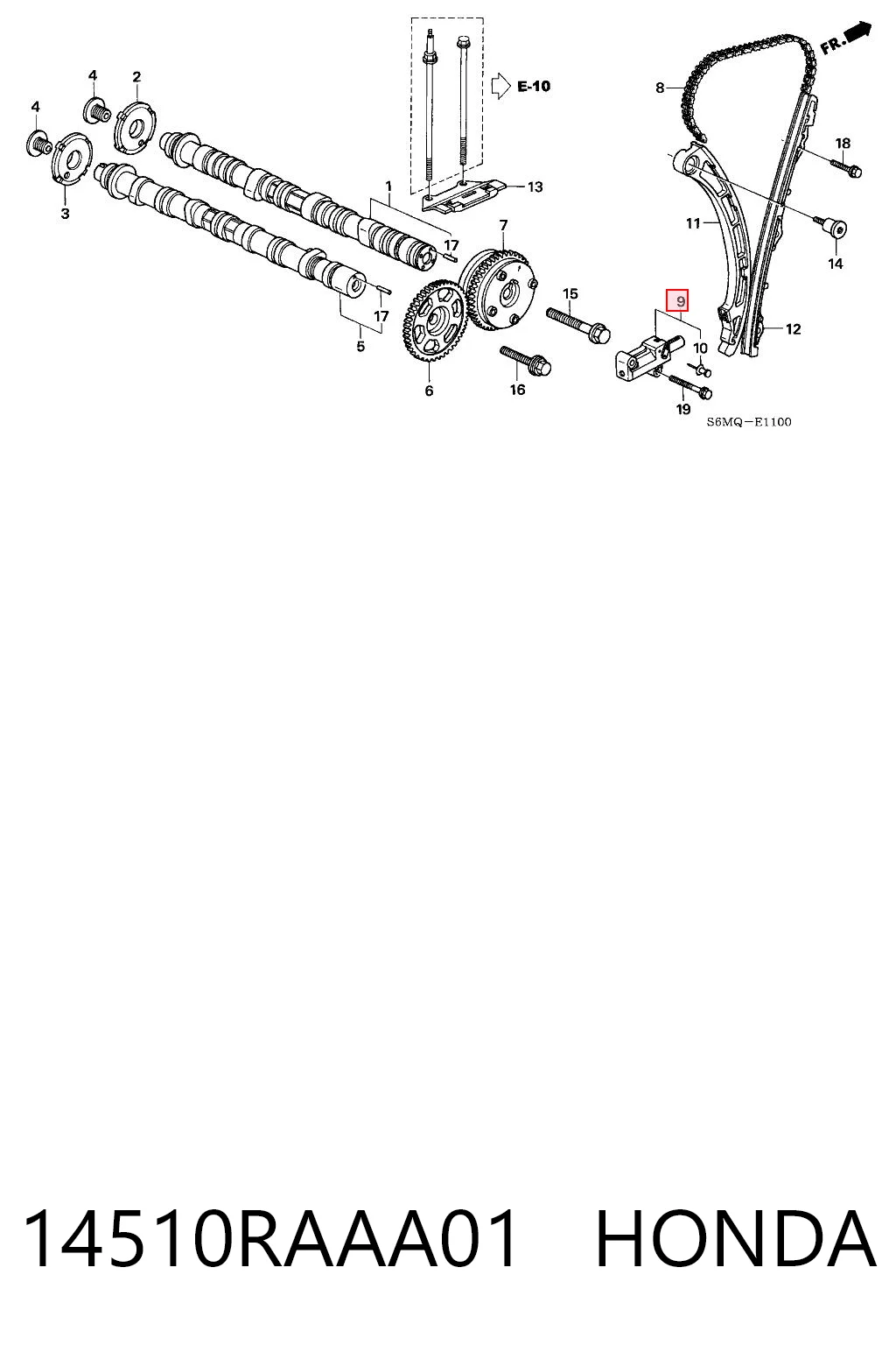 14510RAAA01 Honda