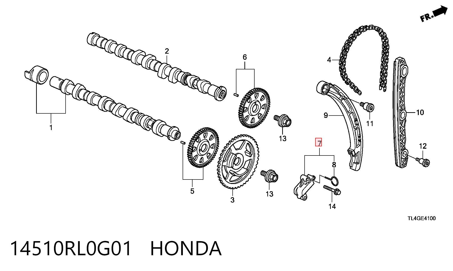 14510RL0G01 HONDA