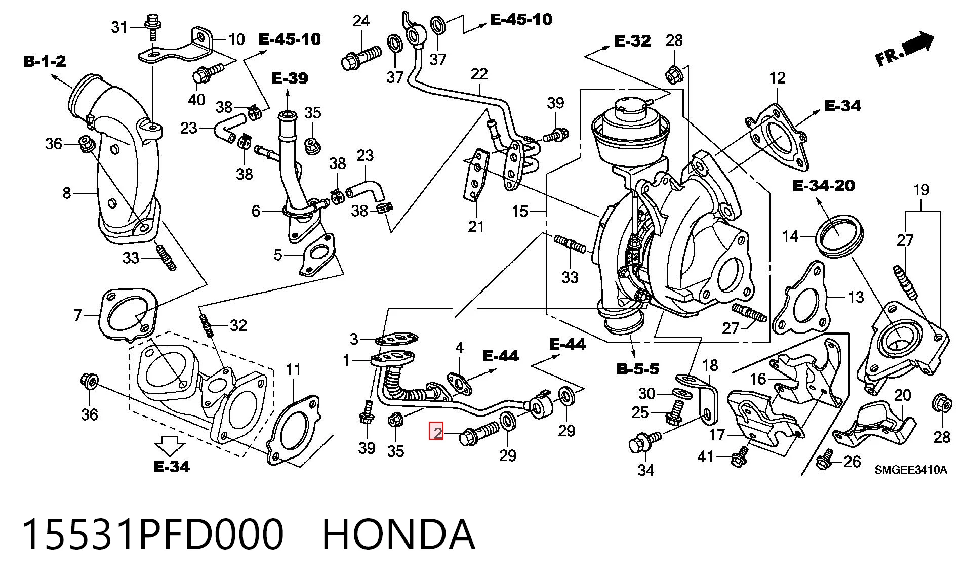 15531PFD000 Honda