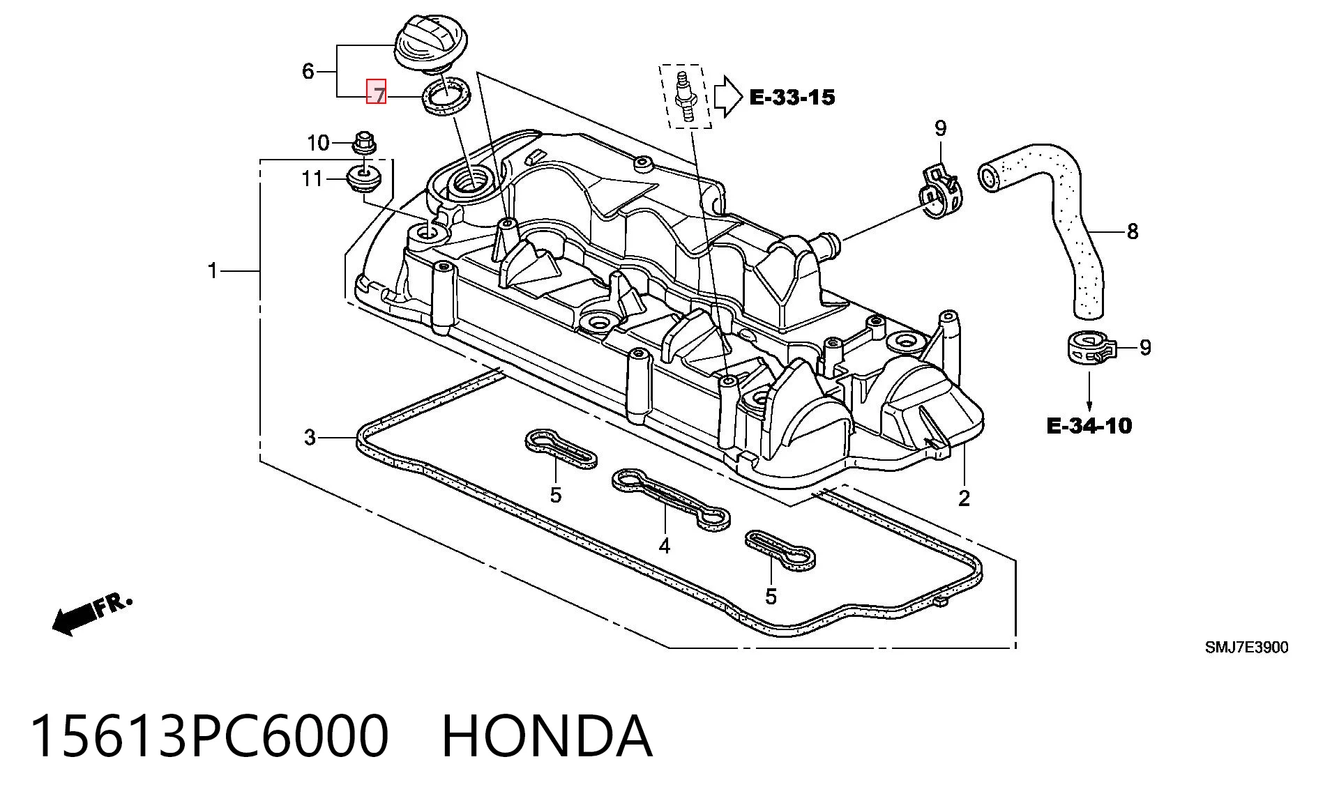 15613PC6000 Honda
