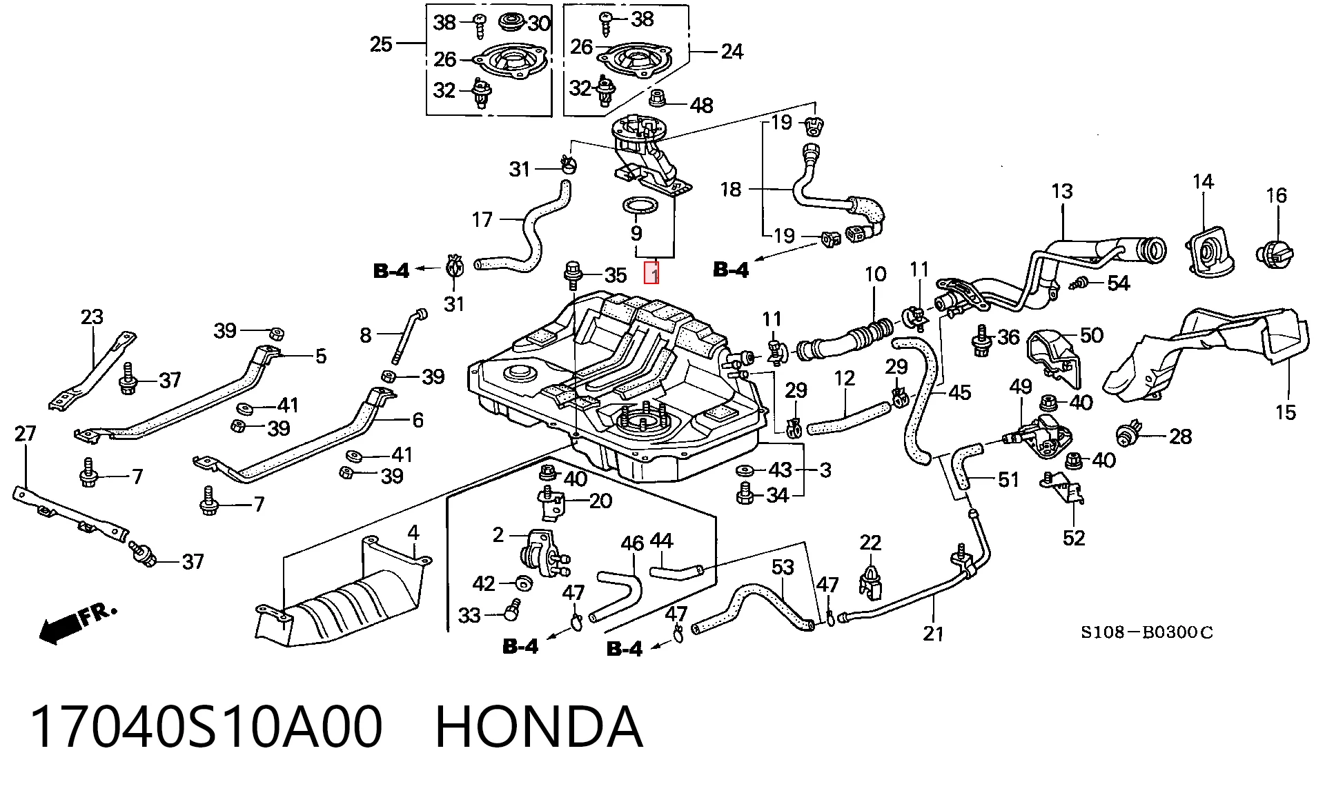 17040S10A00 Honda
