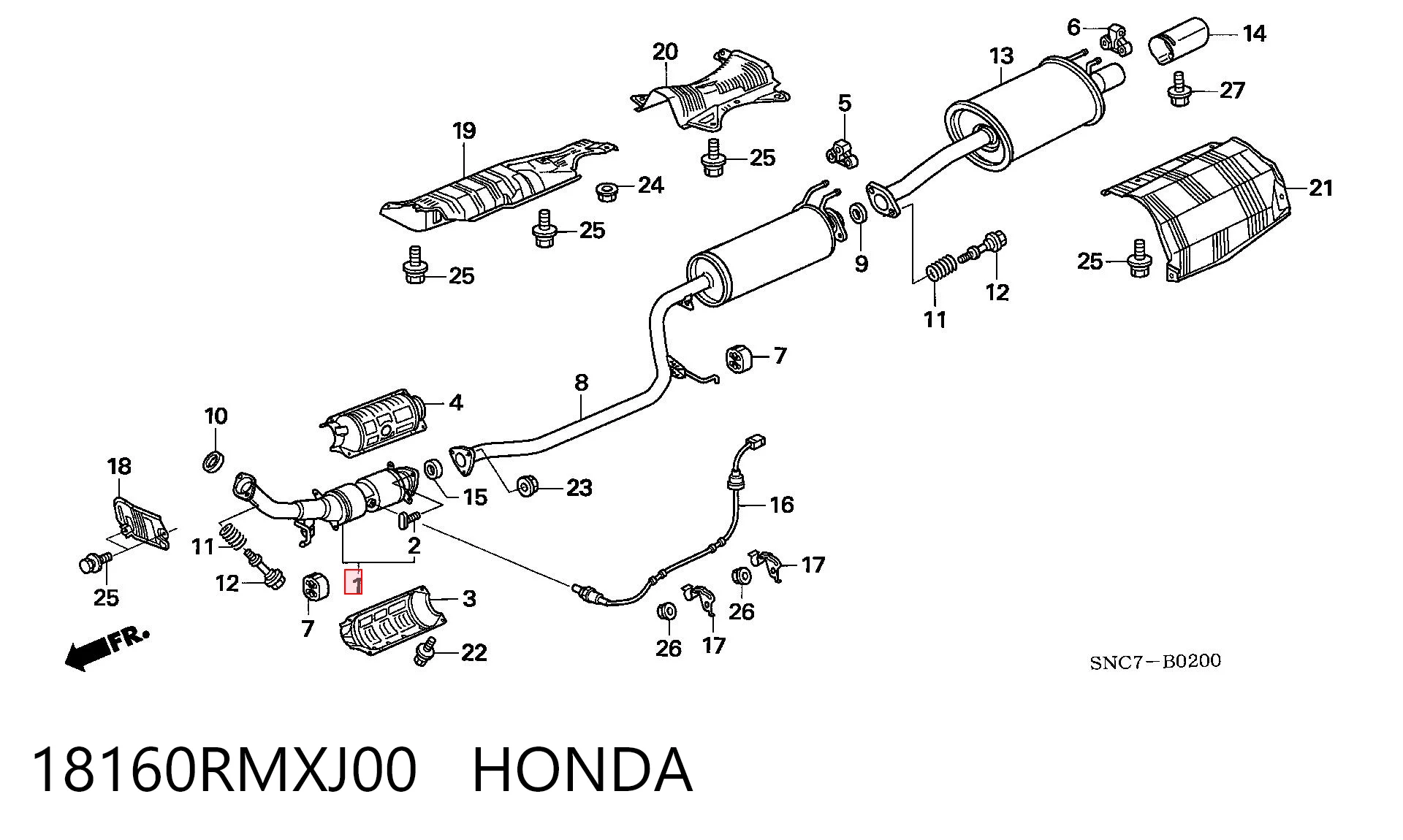 Comprar Catalizador Honda Civic VIII FD, FA a bajo precio