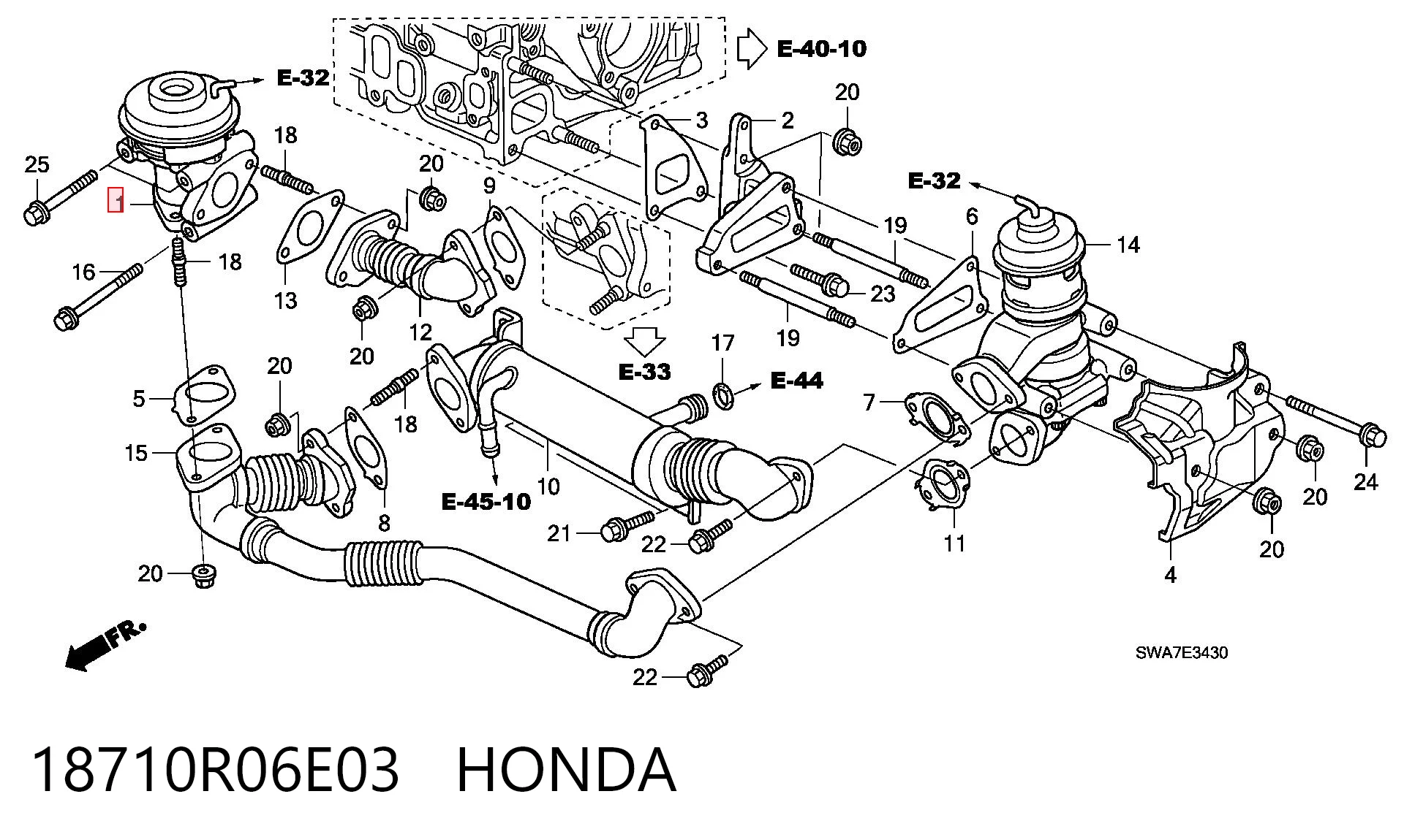18710R06E03 Honda