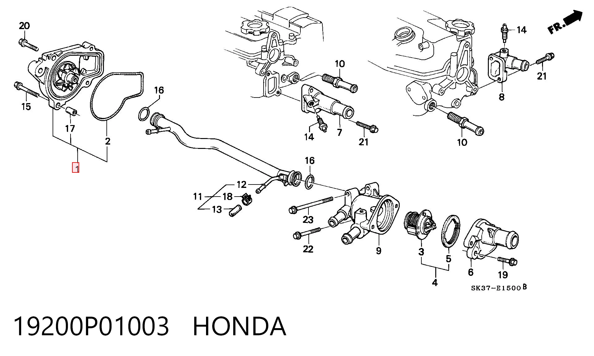 19200P01003 Honda