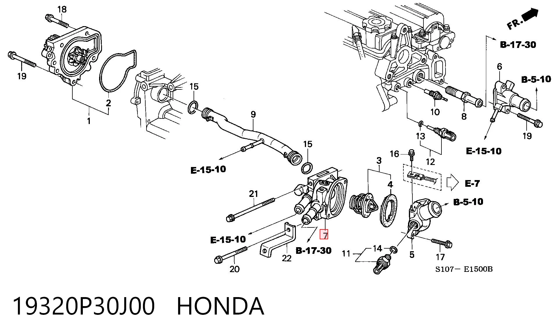 19320P30J00 HONDA