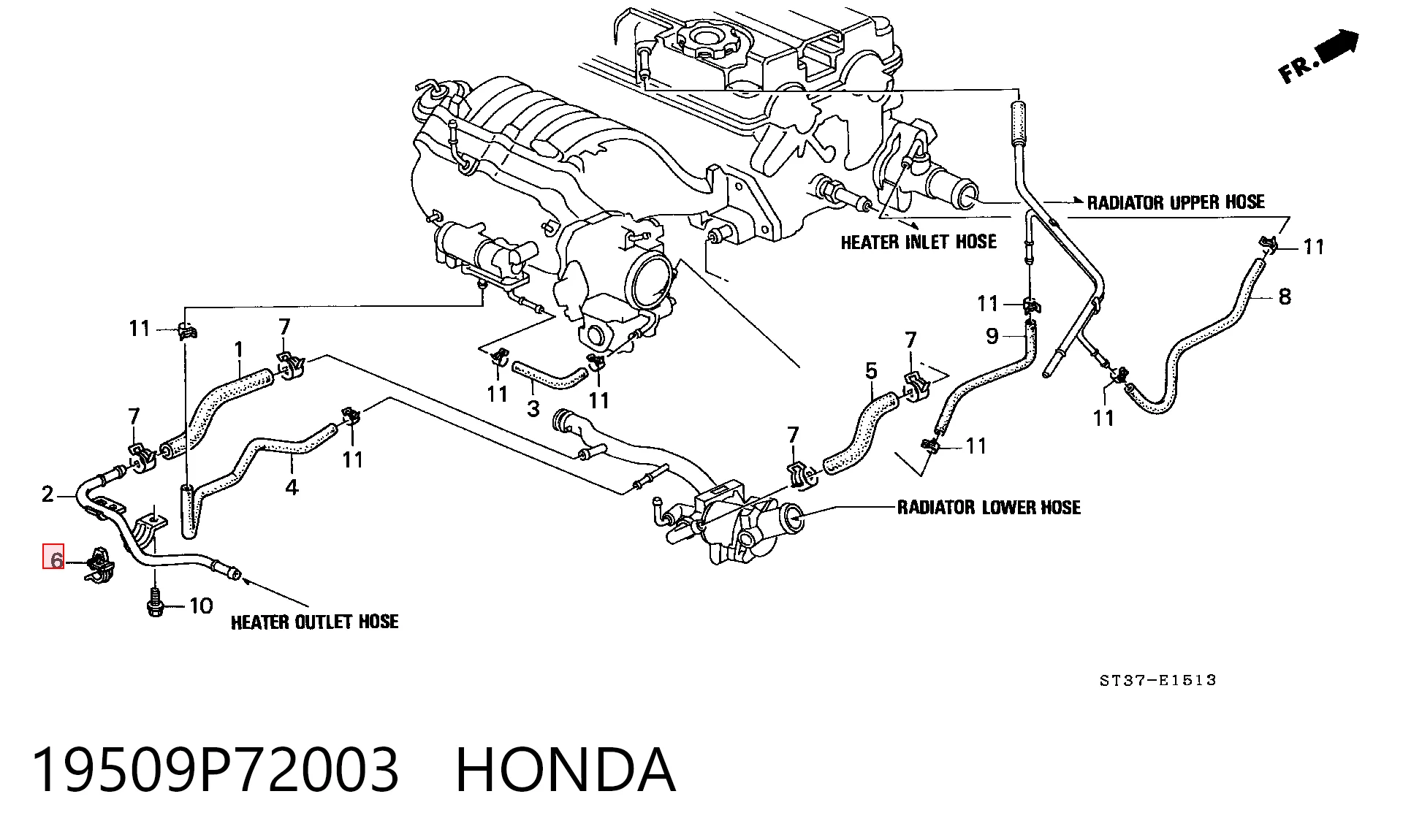 19509P72003 Honda