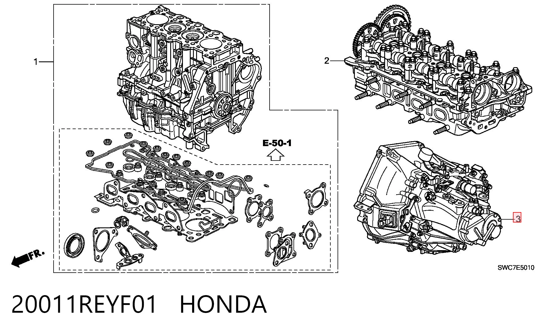 20011REYF01 Honda