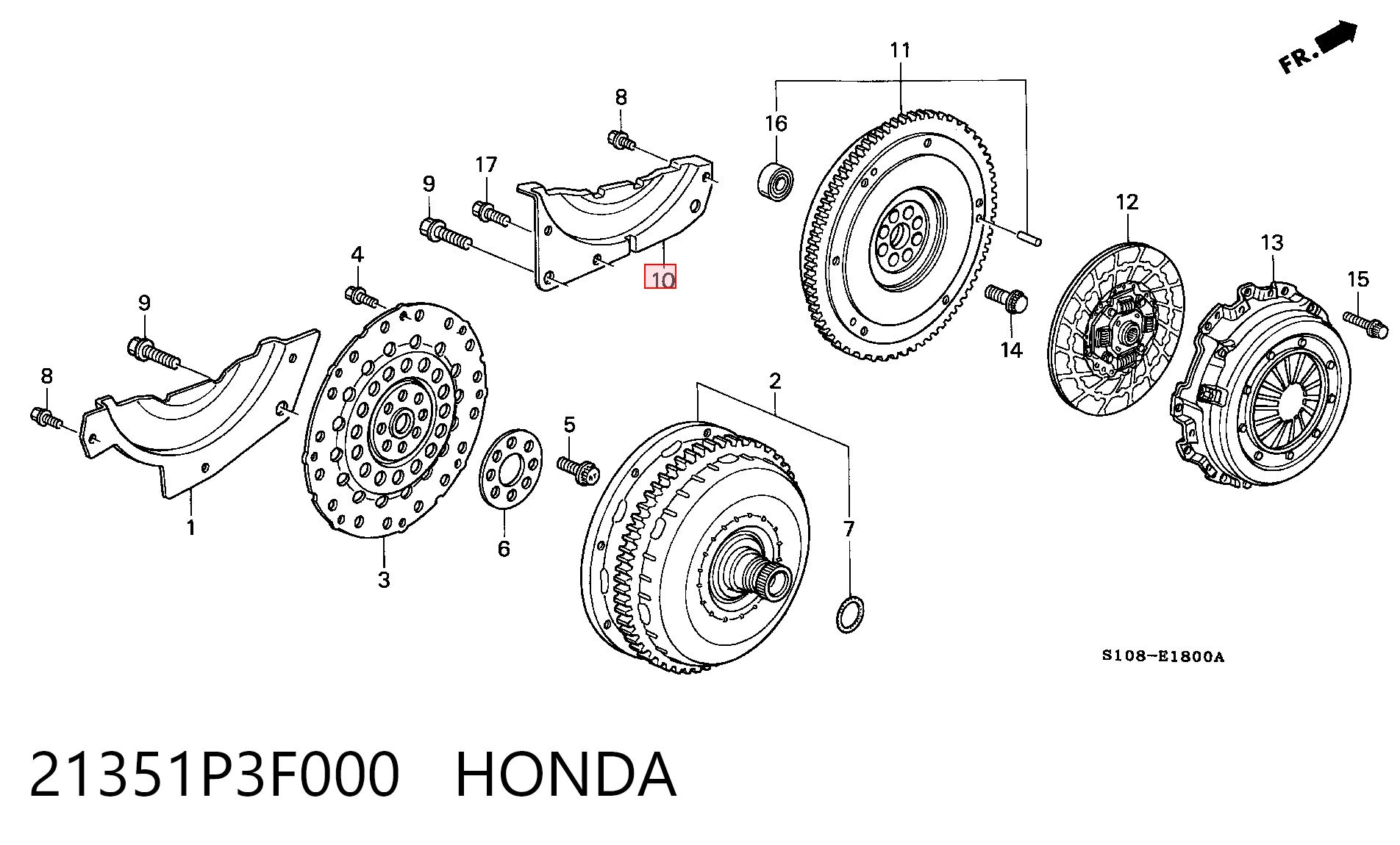 21351P3F000 Honda