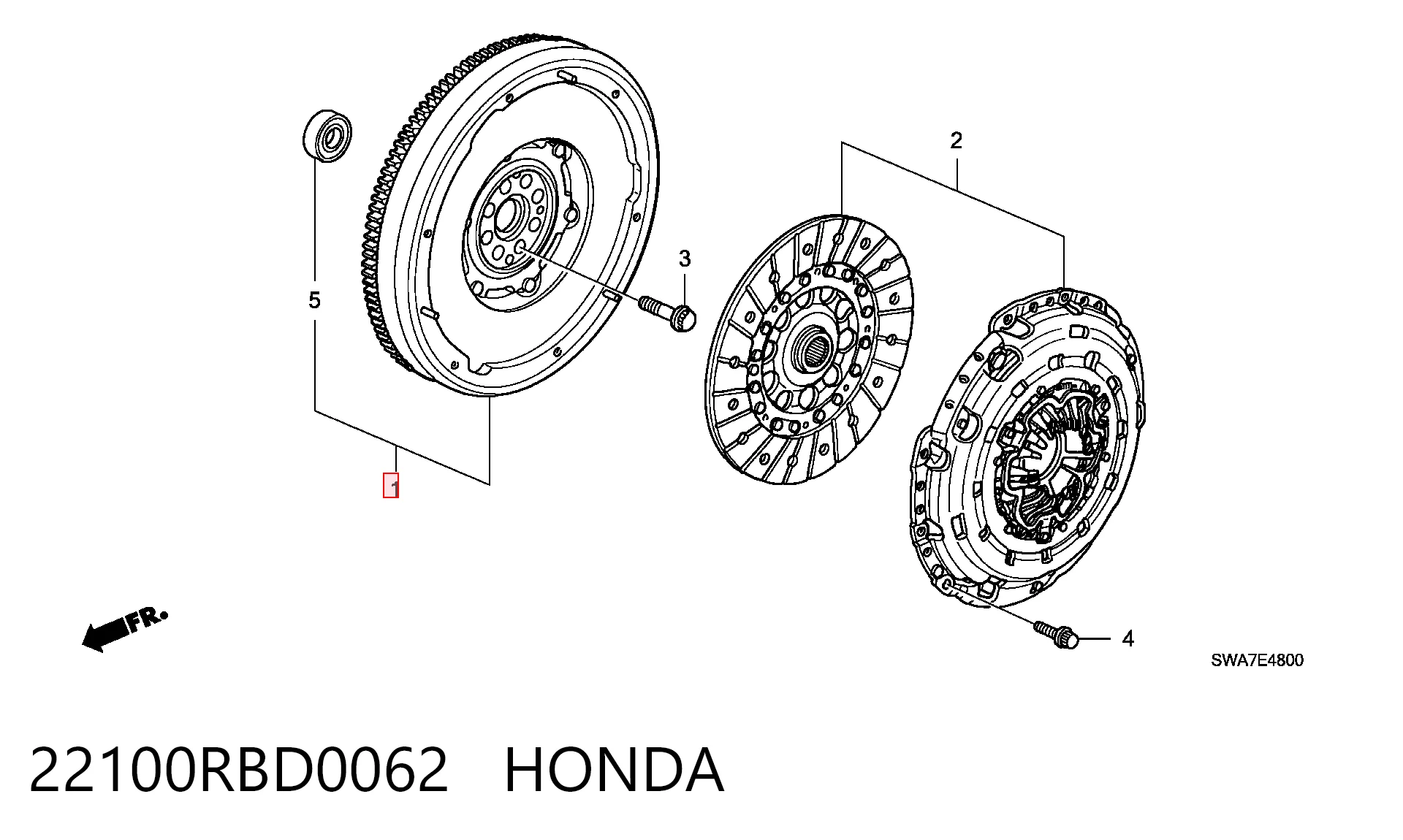 Volante motor 415027210 INA