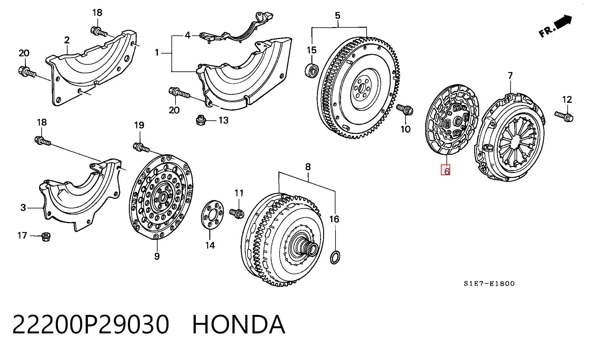 Comprar Disco de embrague Honda HR-V  GH
