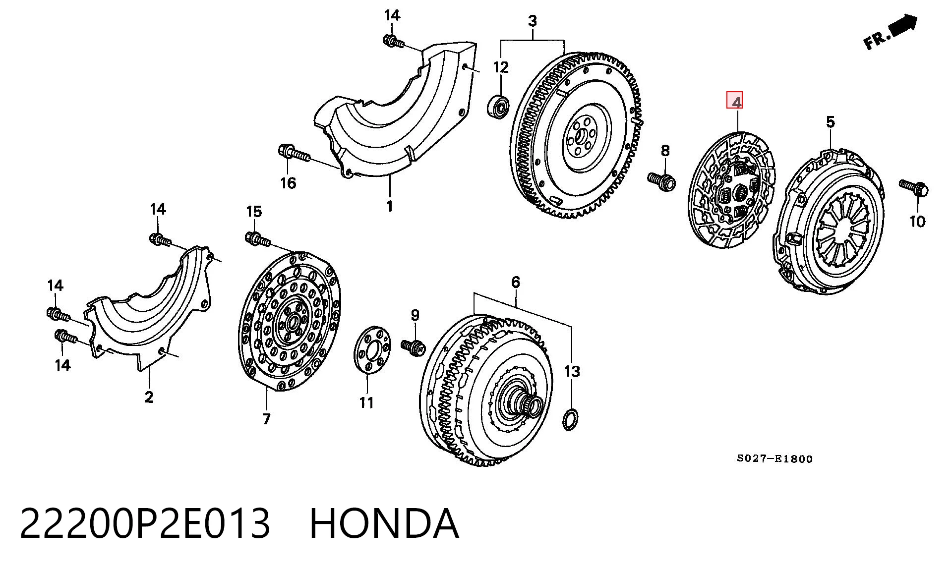Comprar Disco de embrague Honda Civic VI EJ6, EJ8