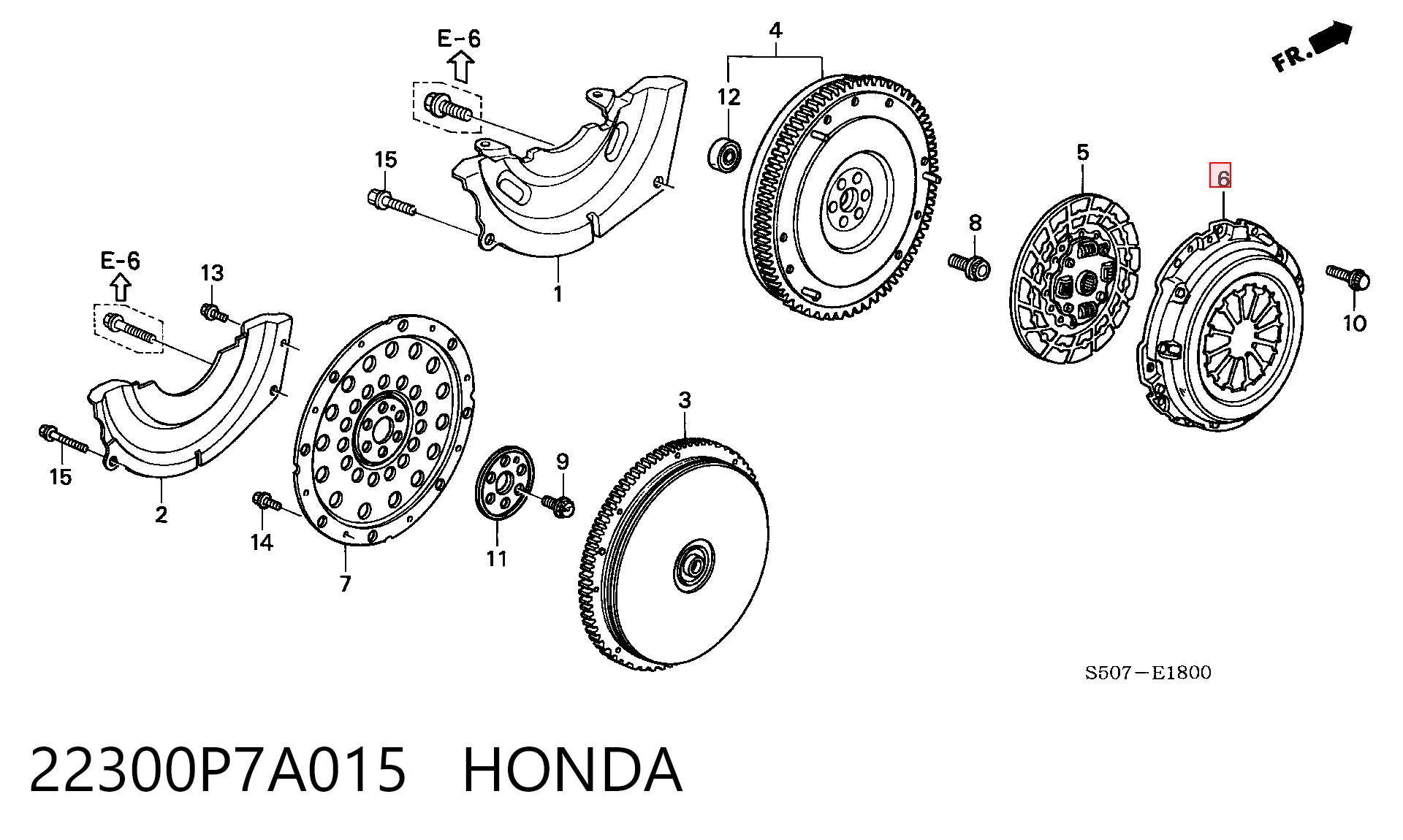 Plato de presión del embrague Honda Civic VI sedán comprar en España