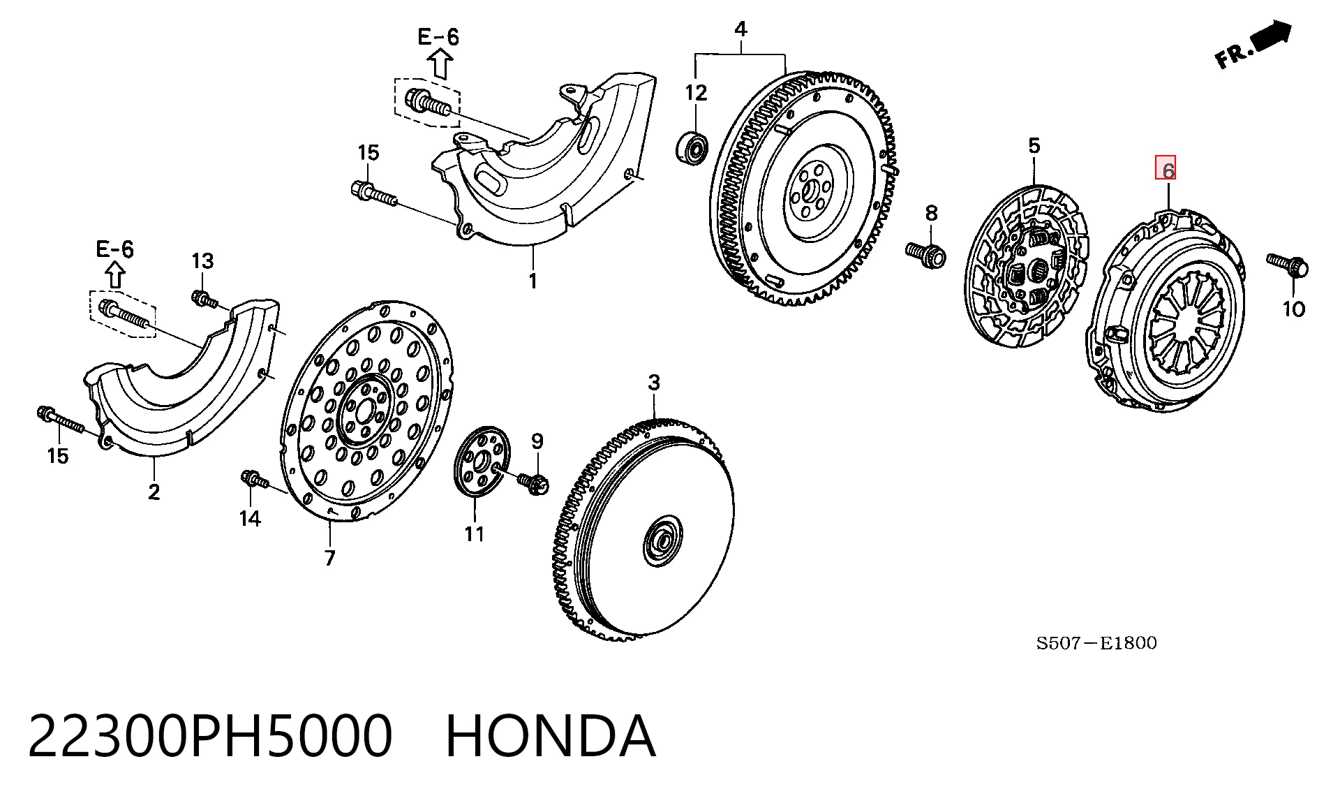 22300PH5000 Honda
