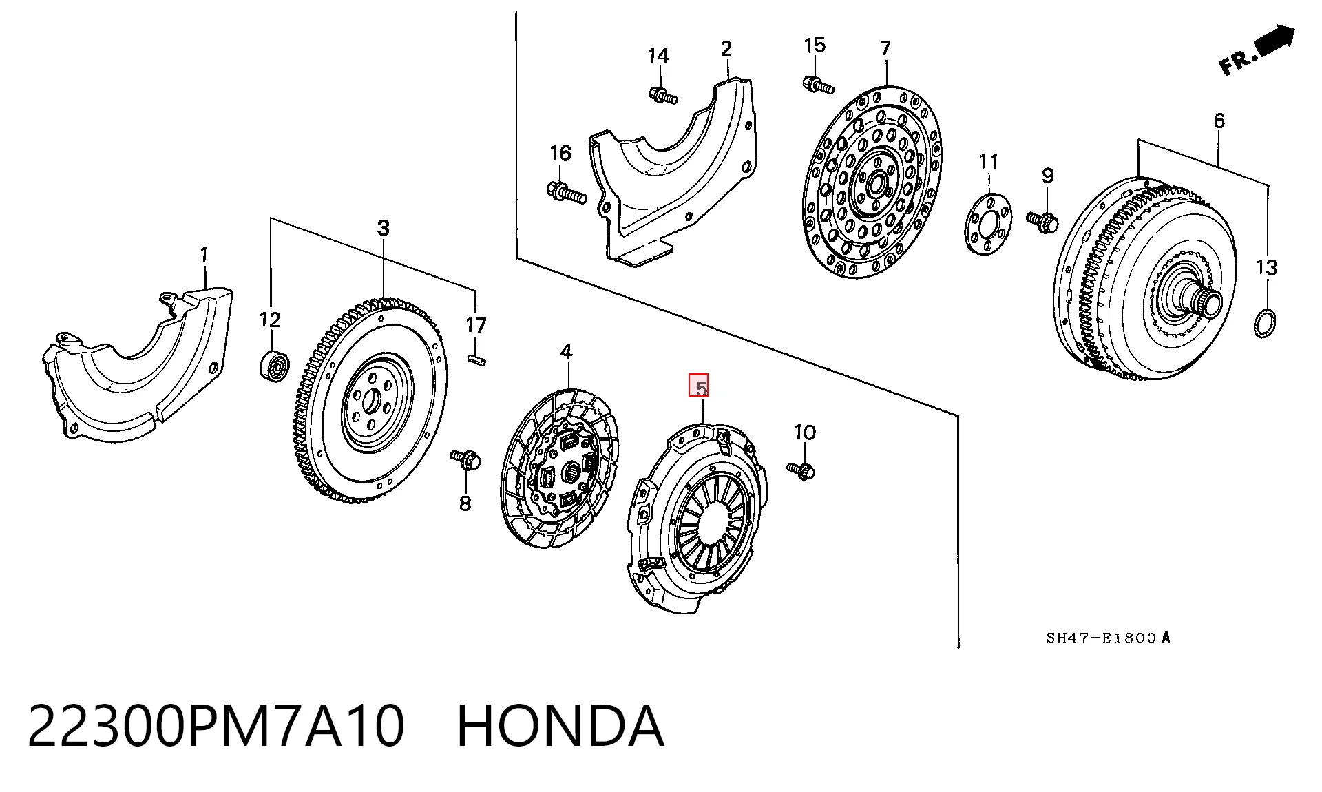 Plato de presión del embrague Honda Civic VI sedán comprar en España