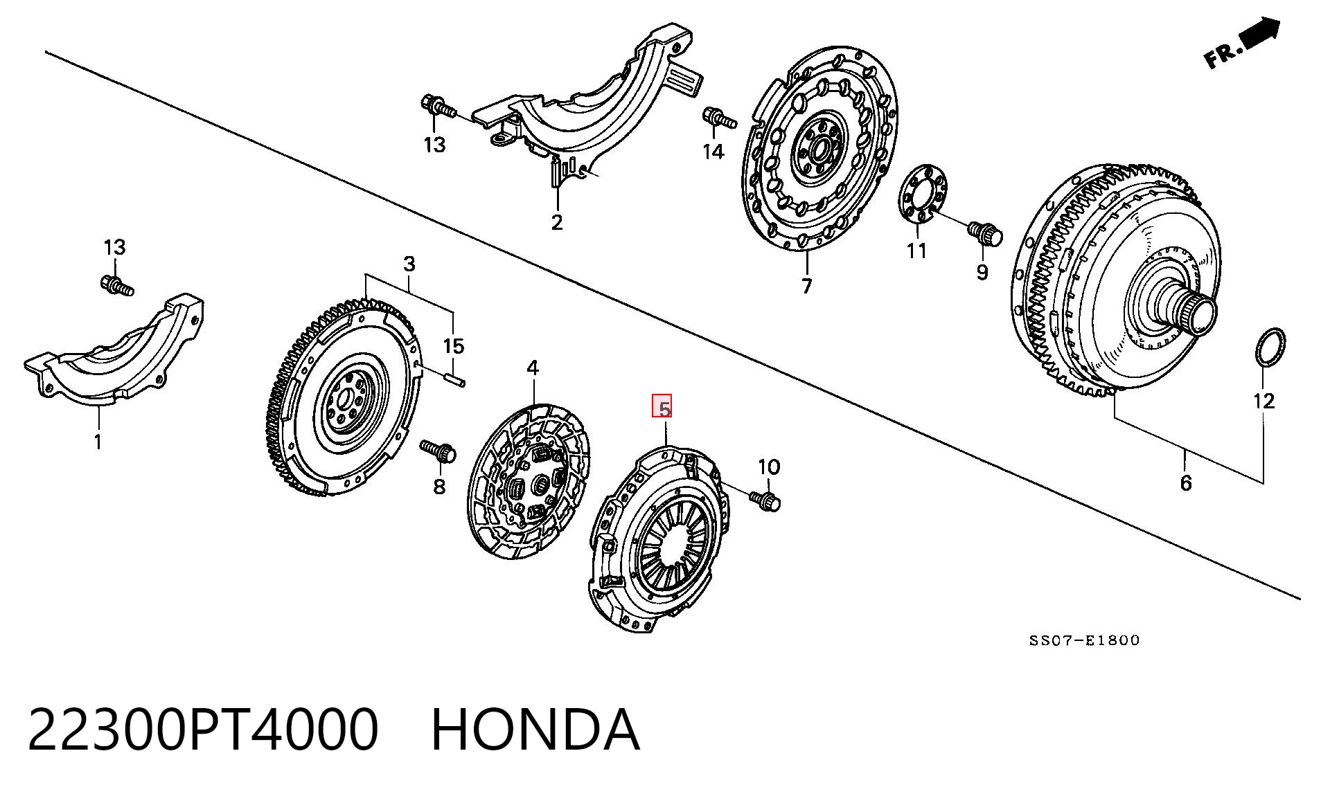 22300PT4000 Honda
